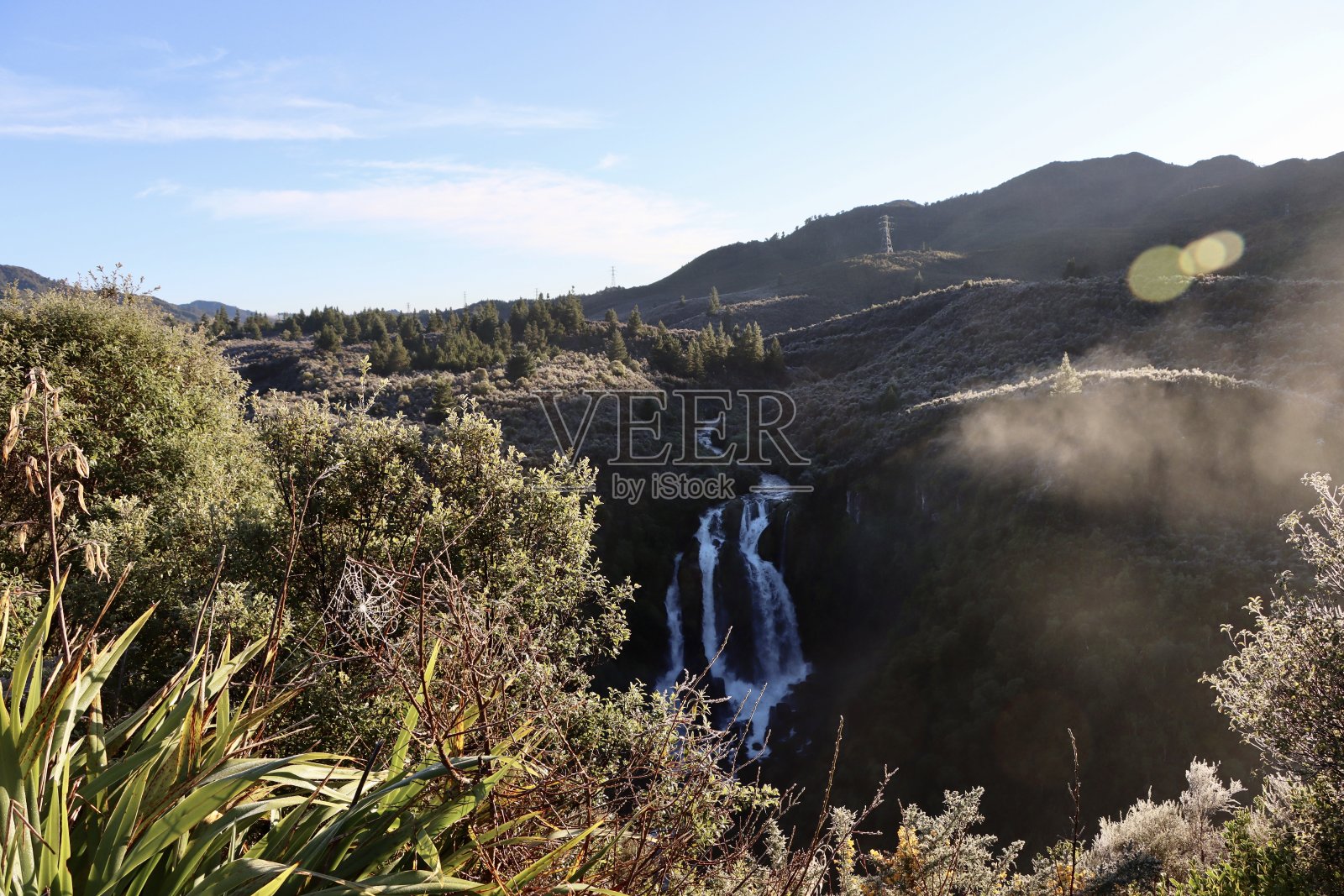 Waipunga瀑布照片摄影图片