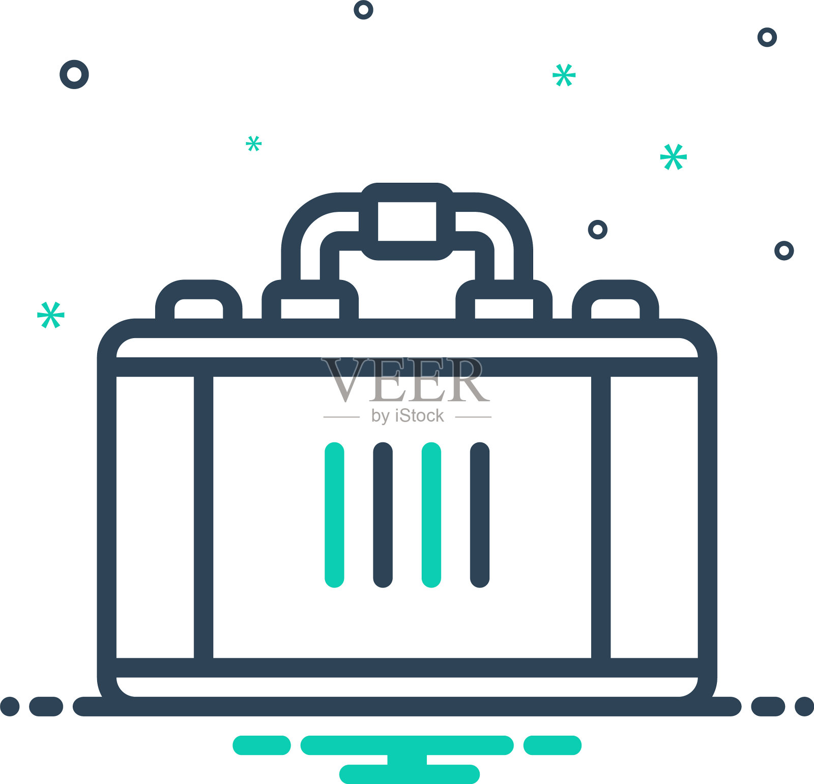 情况下插画图片素材