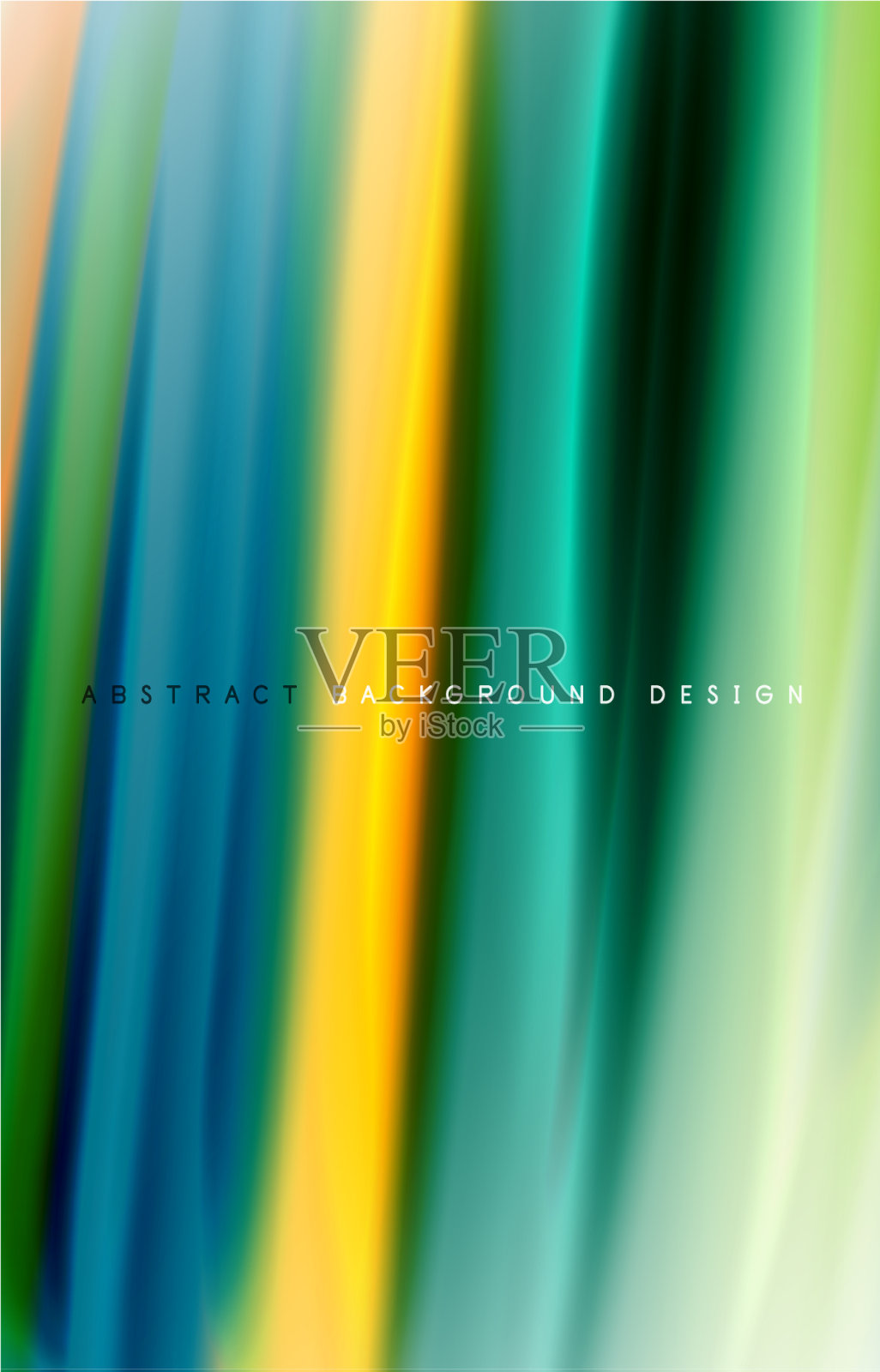 抽象背景-流体颜色梯度波插画图片素材