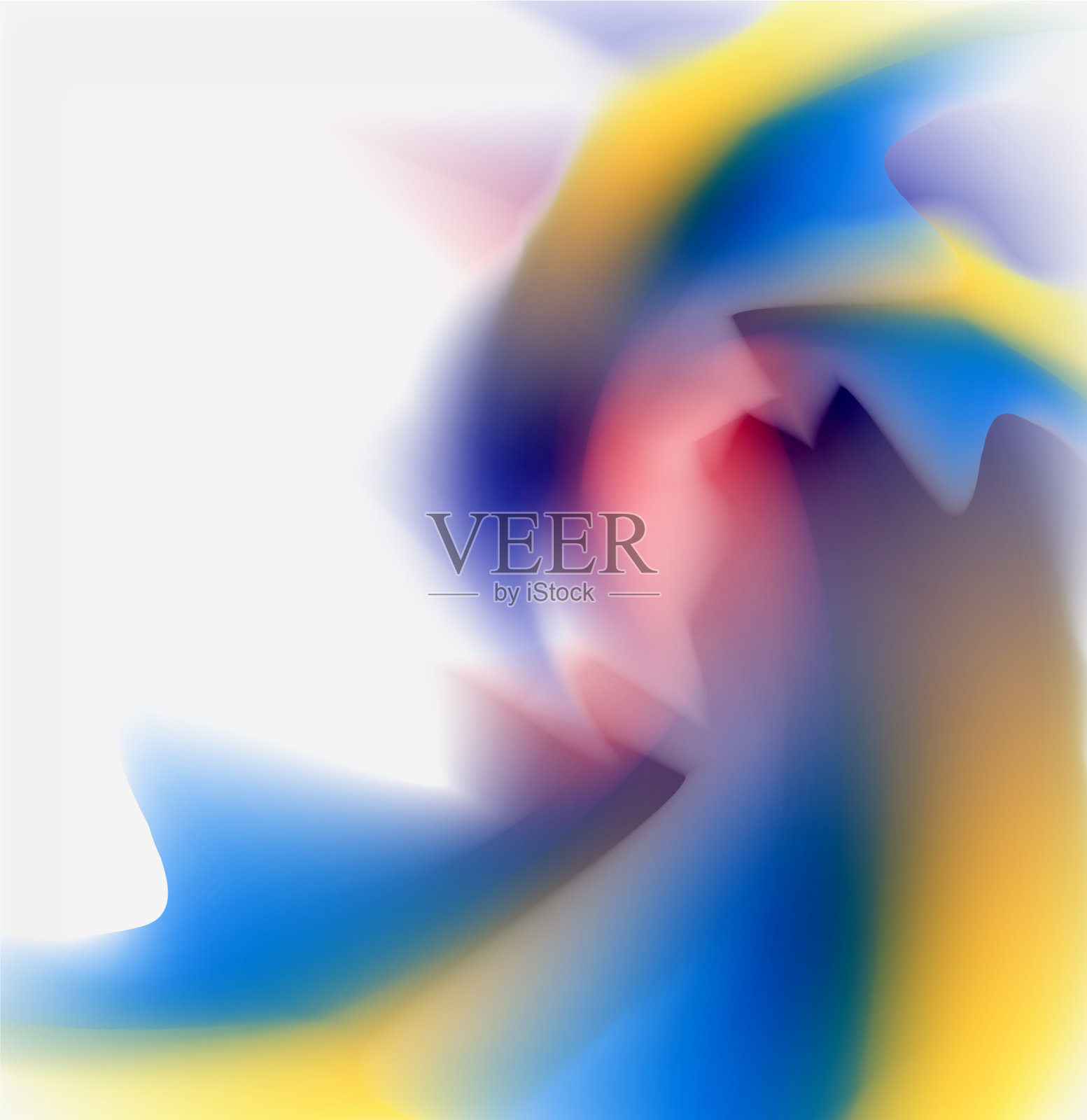 液体流体颜色溅出抽象背景插画图片素材