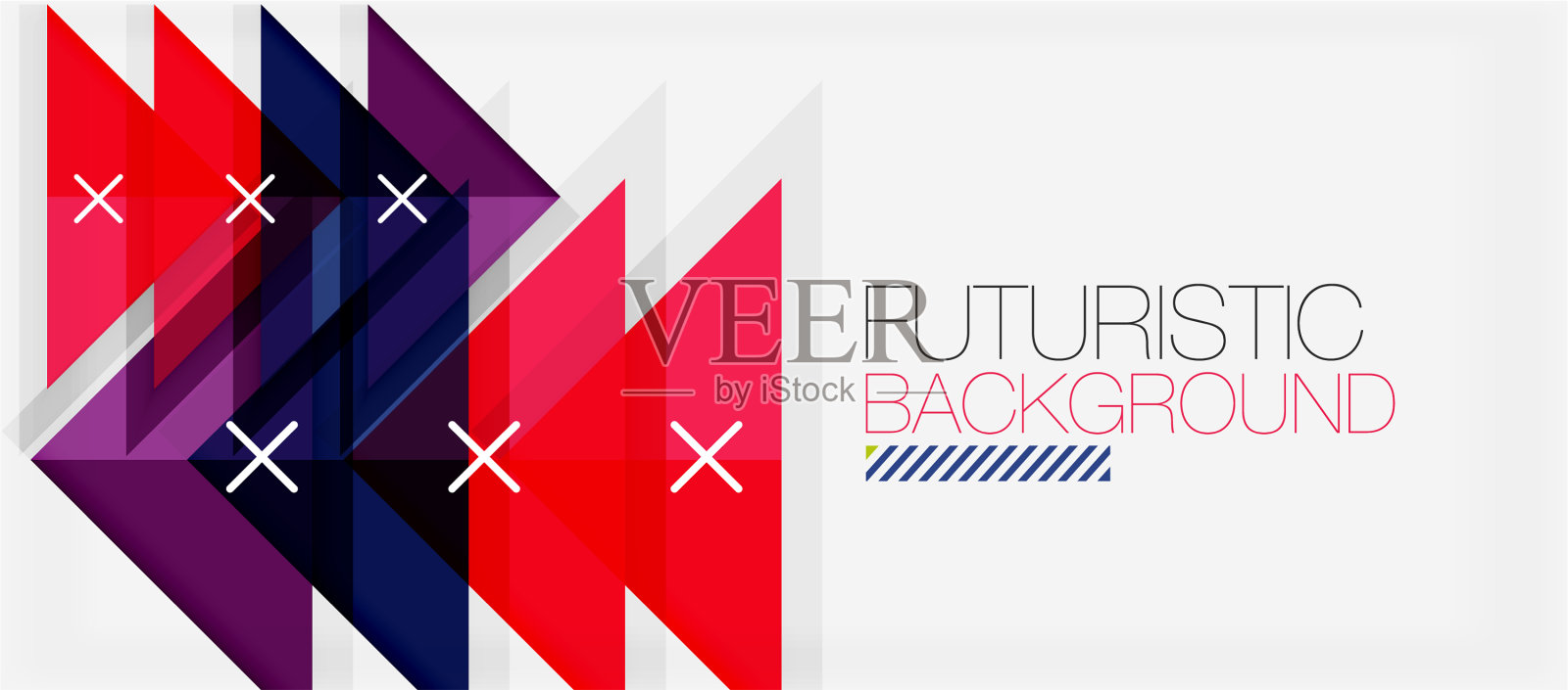 抽象背景几何业务插画图片素材