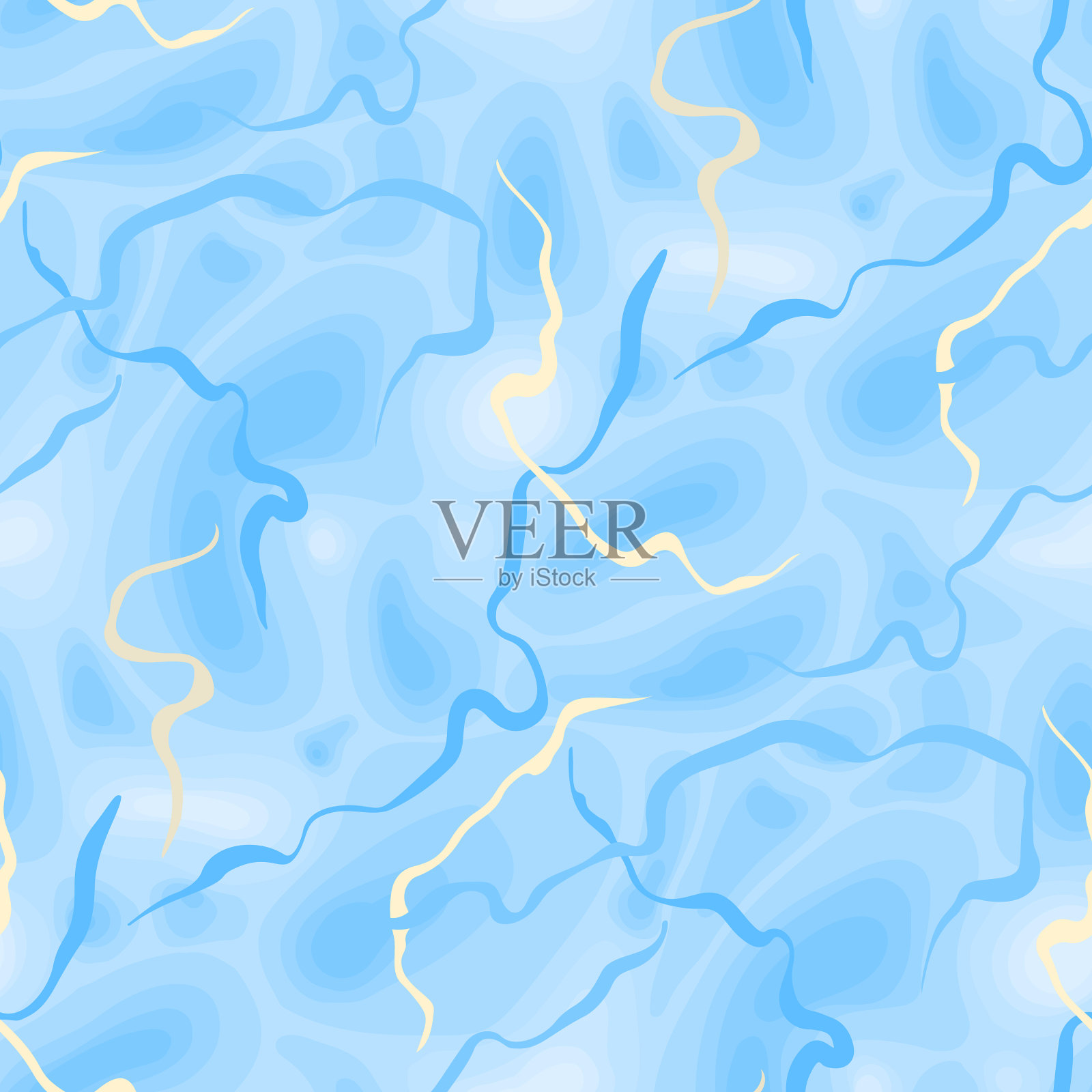 摘要无缝花纹软无形状条纹插画图片素材