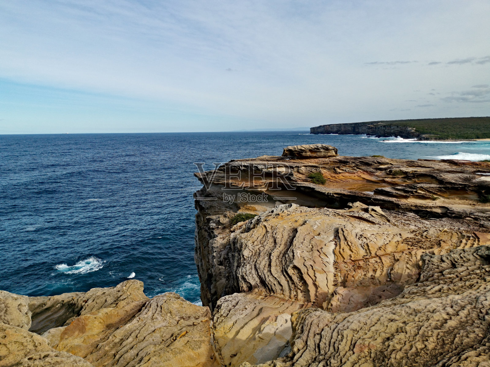 美丽的煤炭小径，沿海岸的国家公园照片摄影图片
