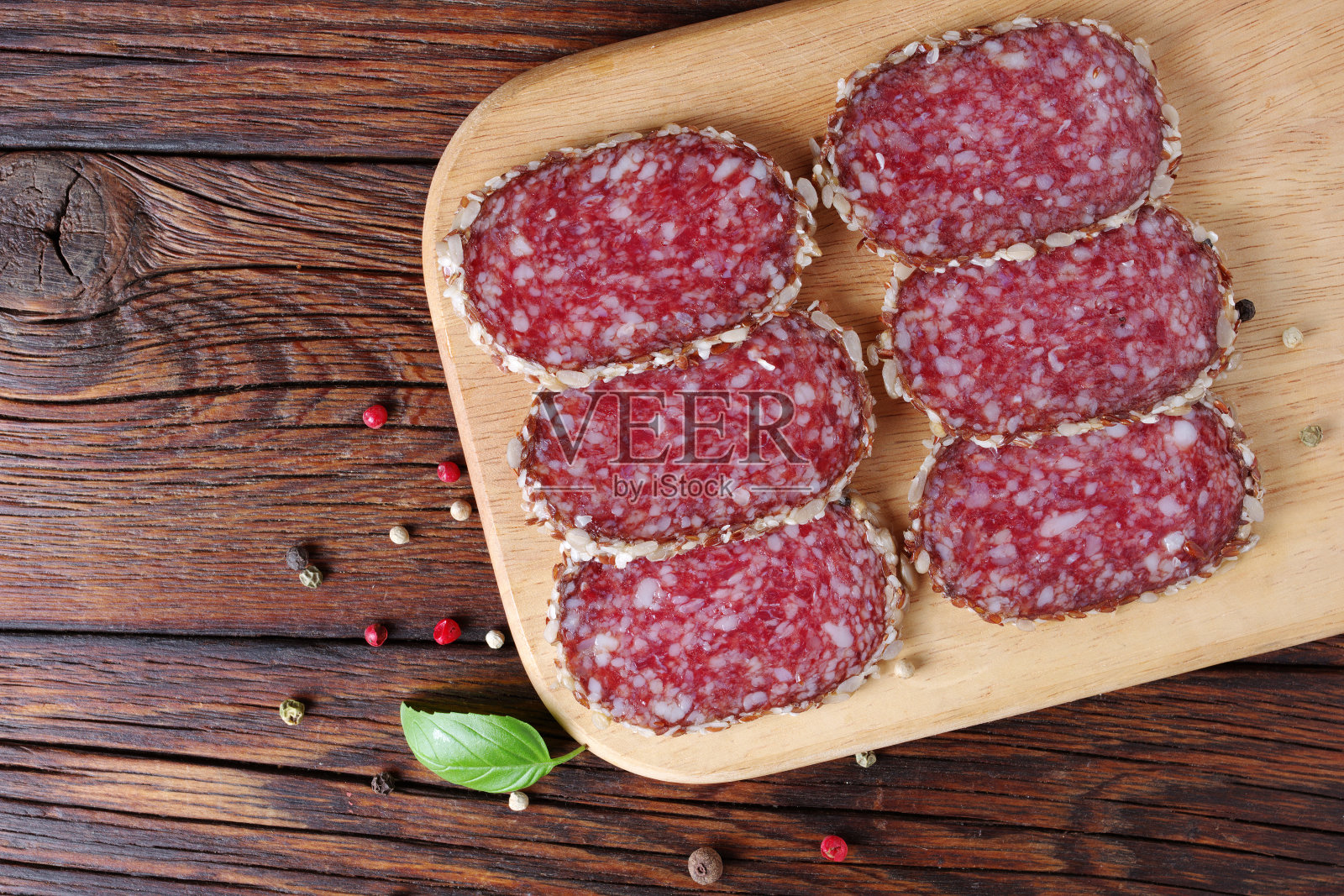 腊肠片照片摄影图片