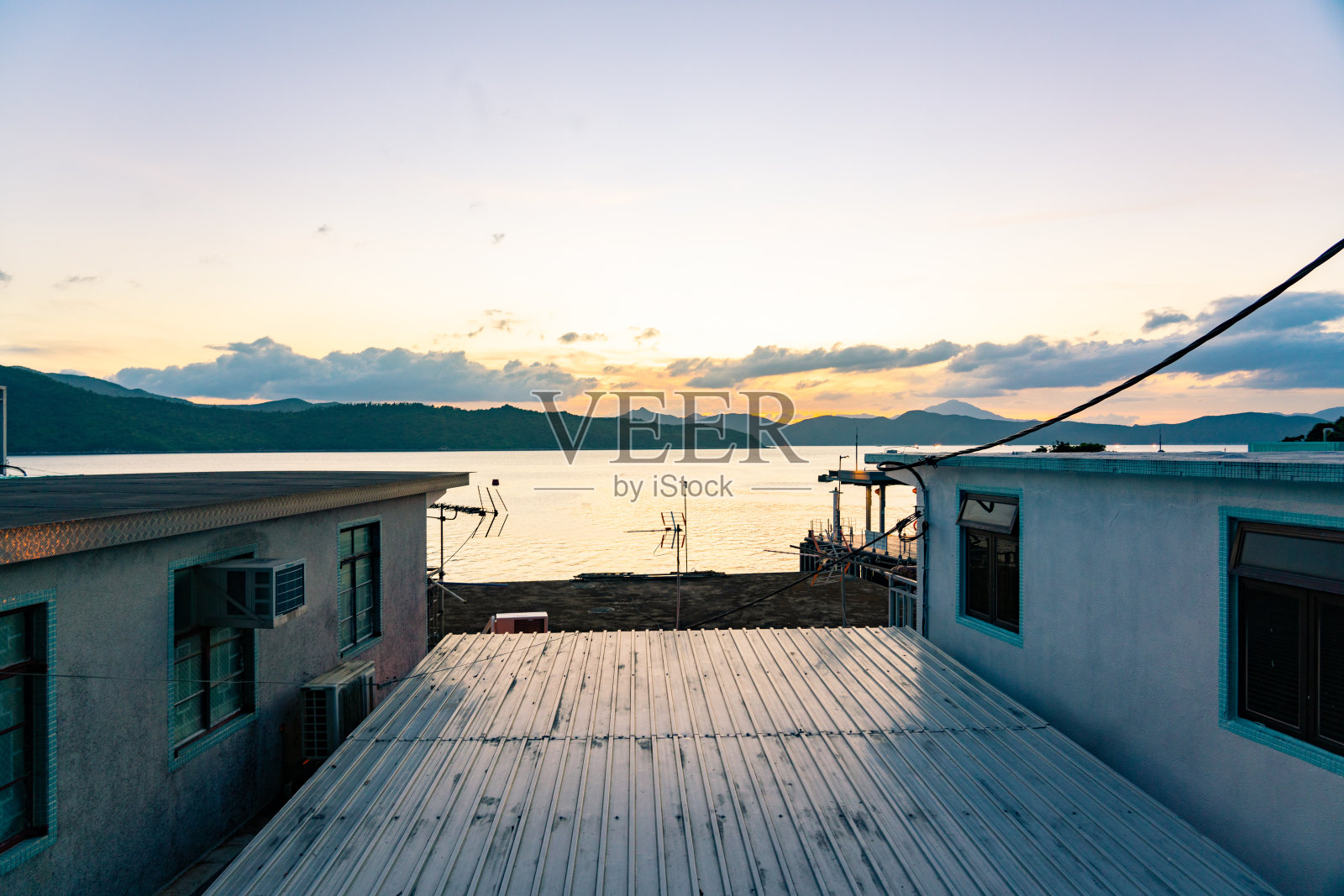 香港西贡村塔门村照片摄影图片