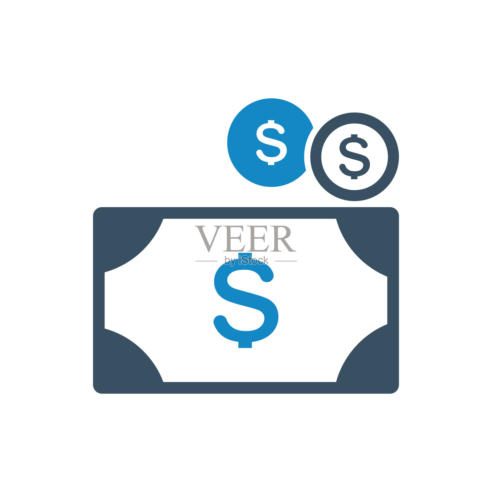 现金货币图标插画图片素材