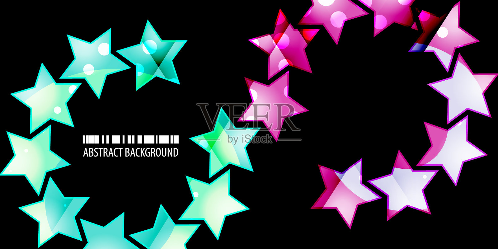 几何色彩抽象背景插画图片素材