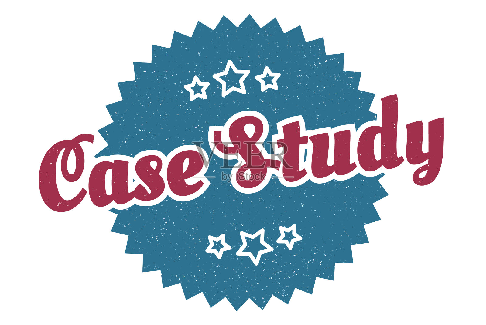 案例研究标志案例研究轮复古复古插画图片素材