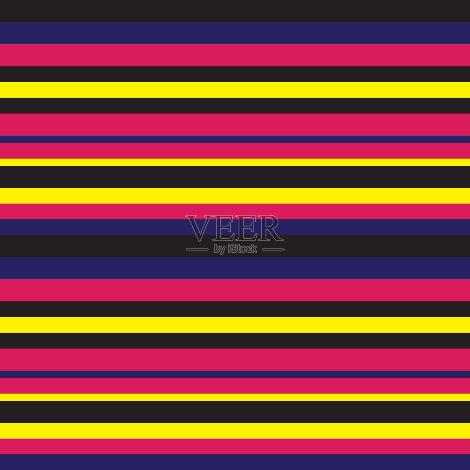 多彩的经典时尚条纹图案插画图片素材