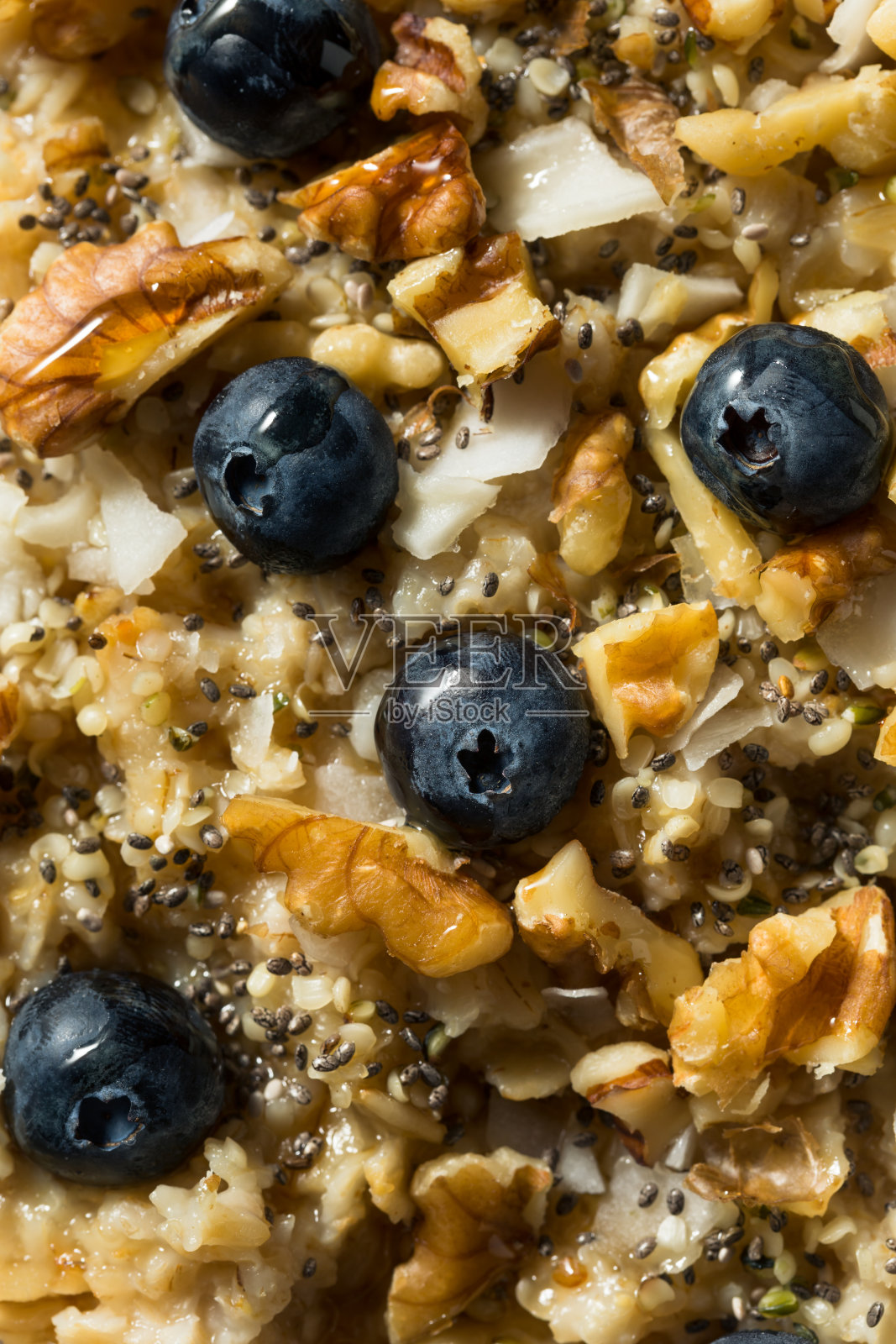 自制健康早餐燕麦片照片摄影图片