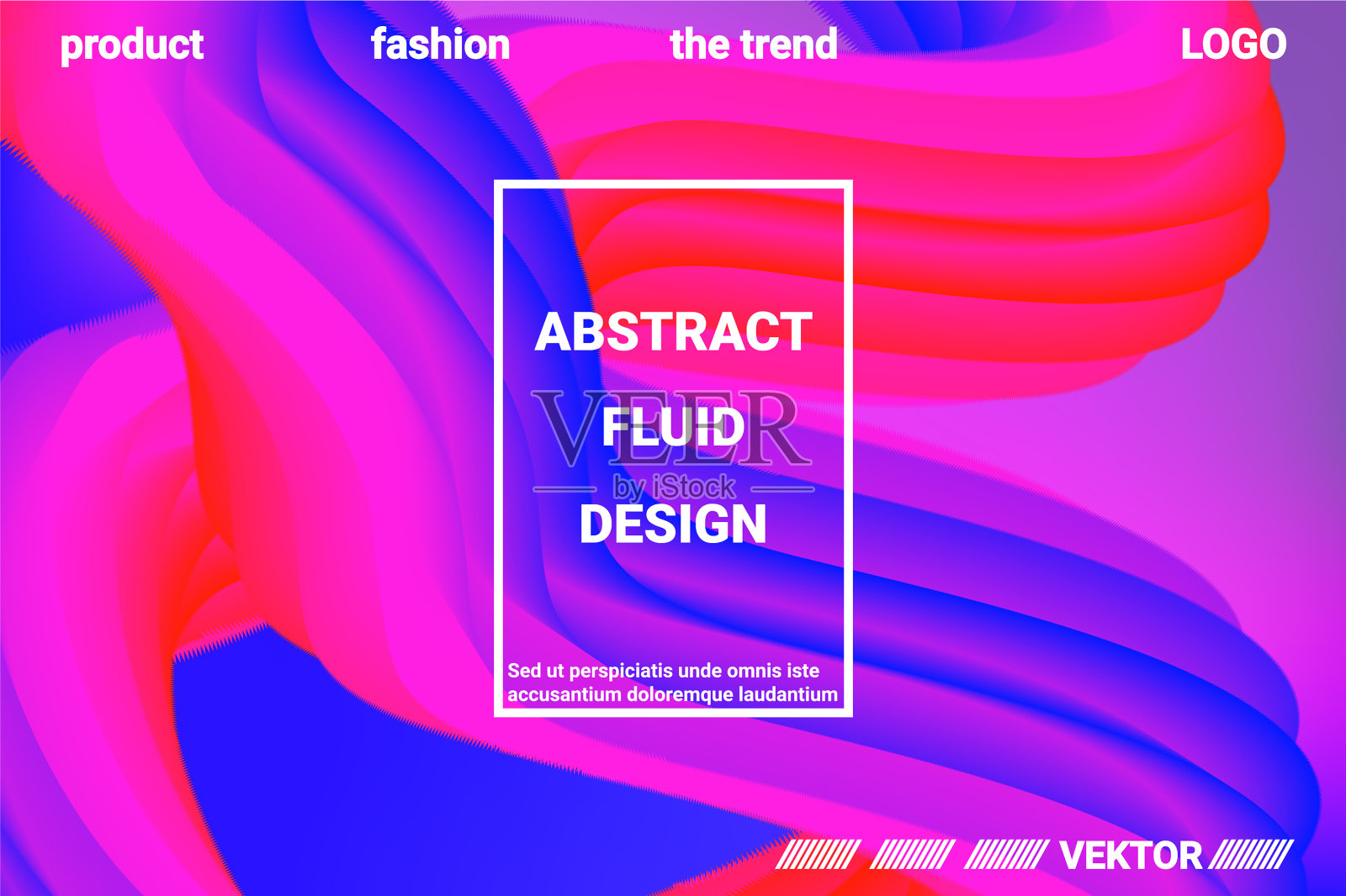 抽象液体流体颜色形状插画图片素材