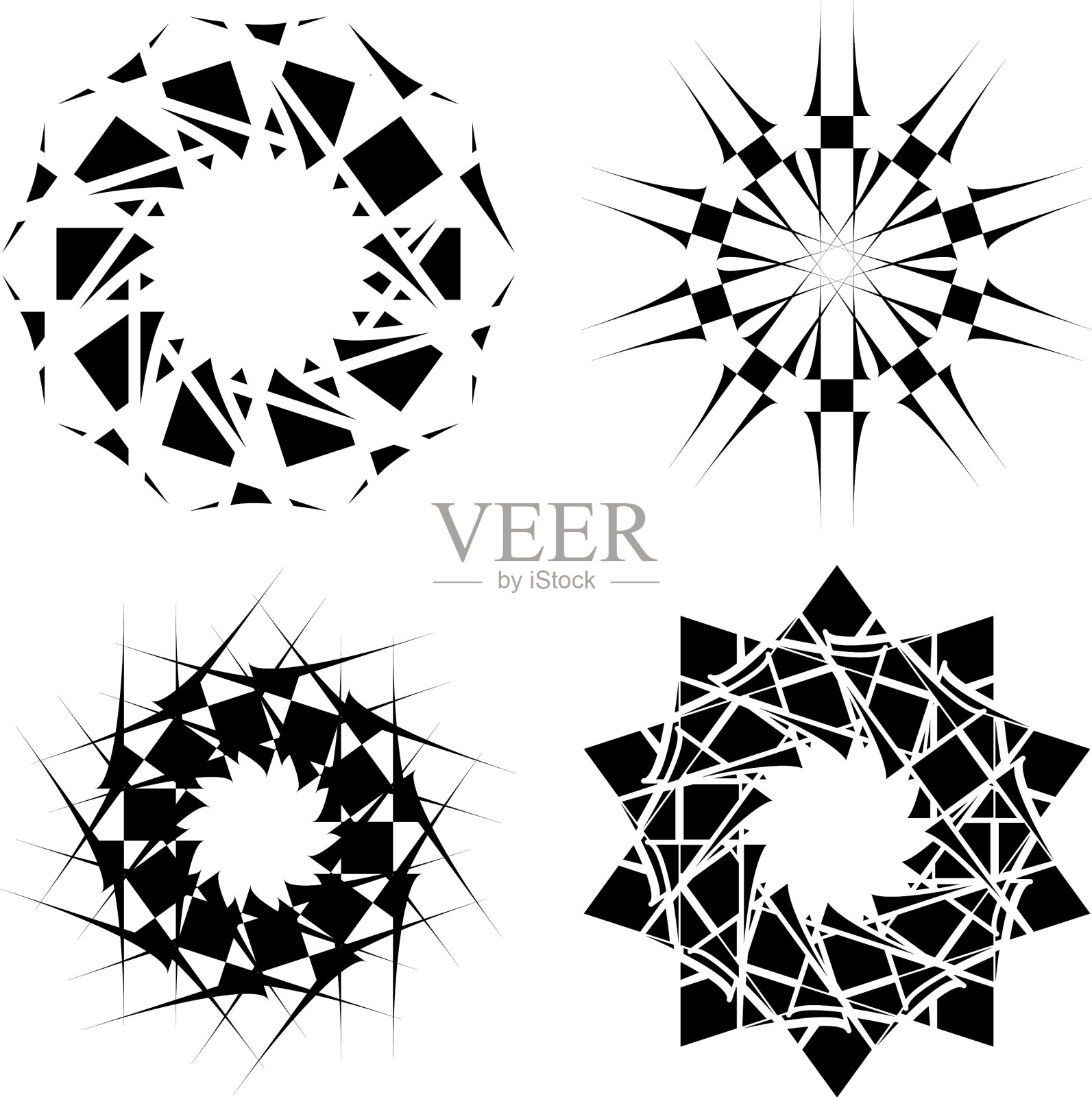 000 b曼荼罗插画图片素材