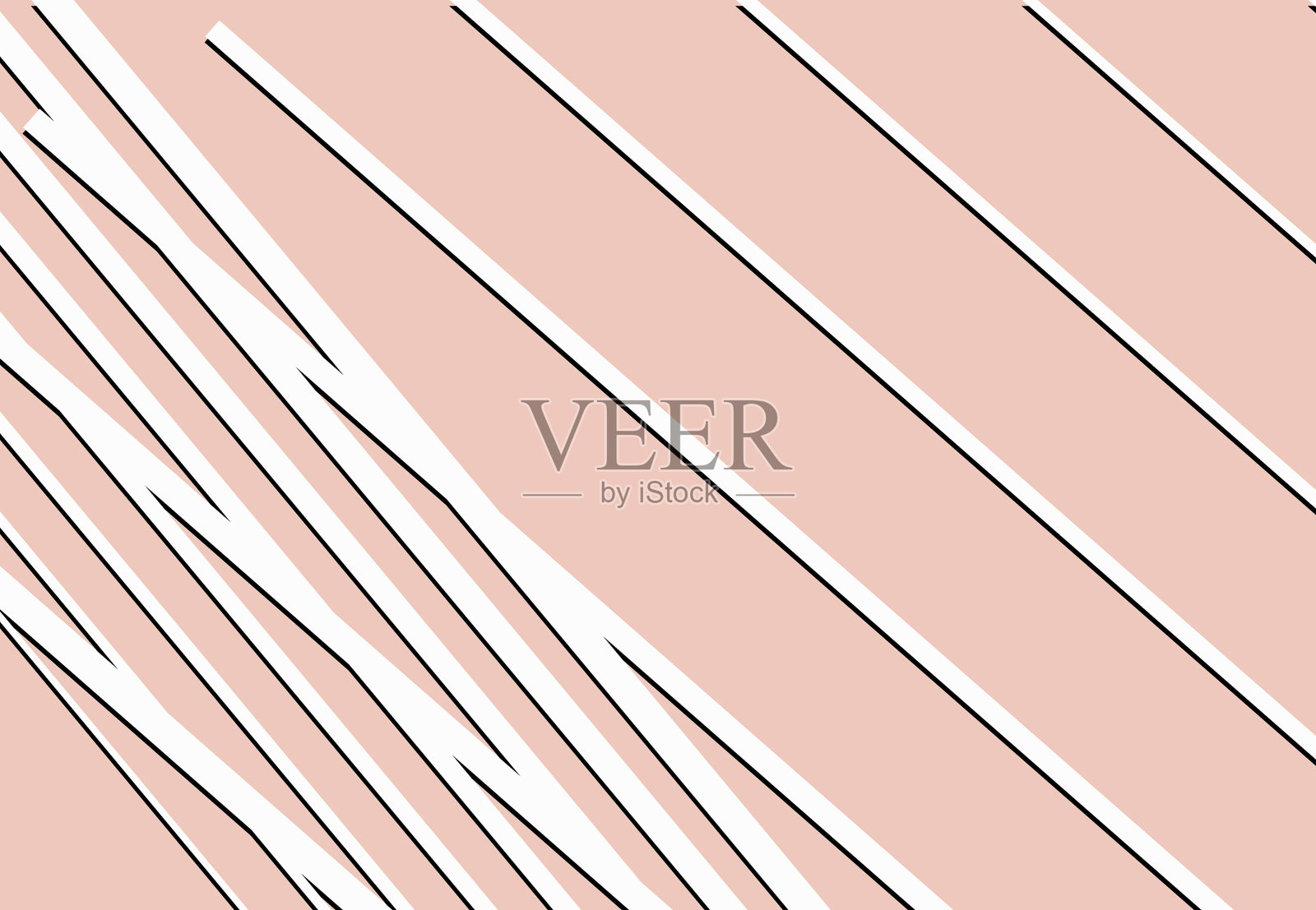 彩色单色抽象几何艺术用插画图片素材