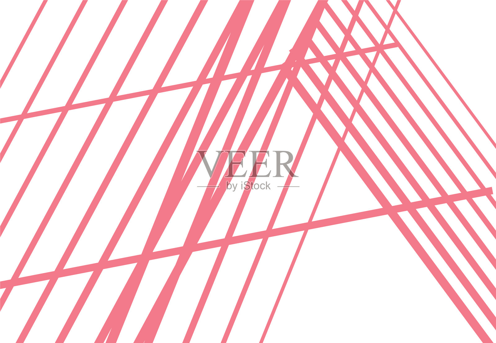 彩色单色抽象几何艺术用插画图片素材