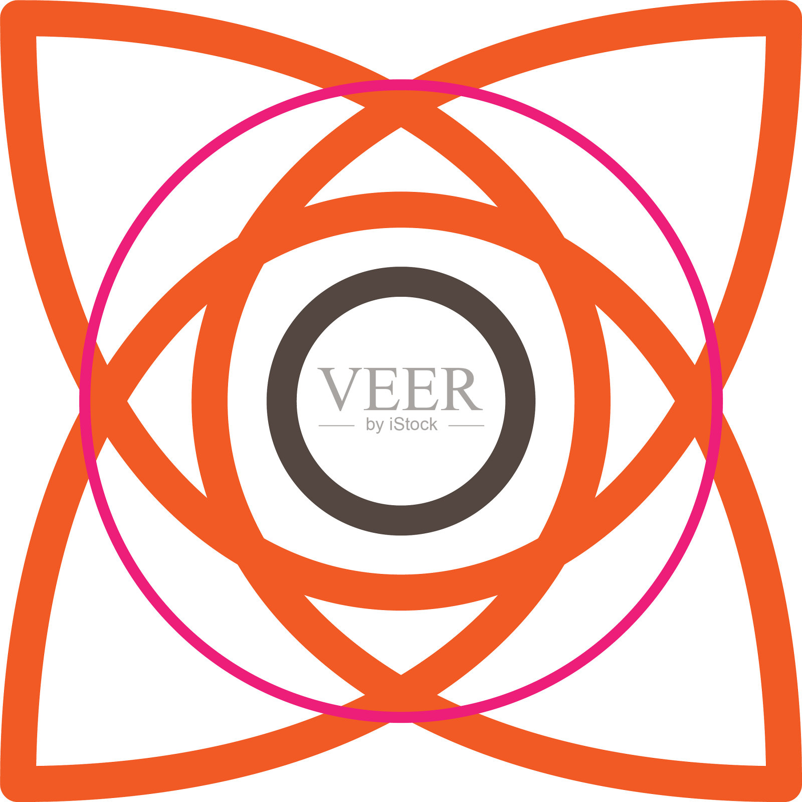 几何曼陀罗装饰装饰符号插画图片素材