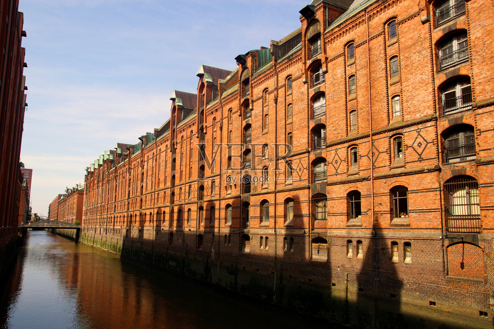 德国汉堡的Speicherstadt仓库照片摄影图片