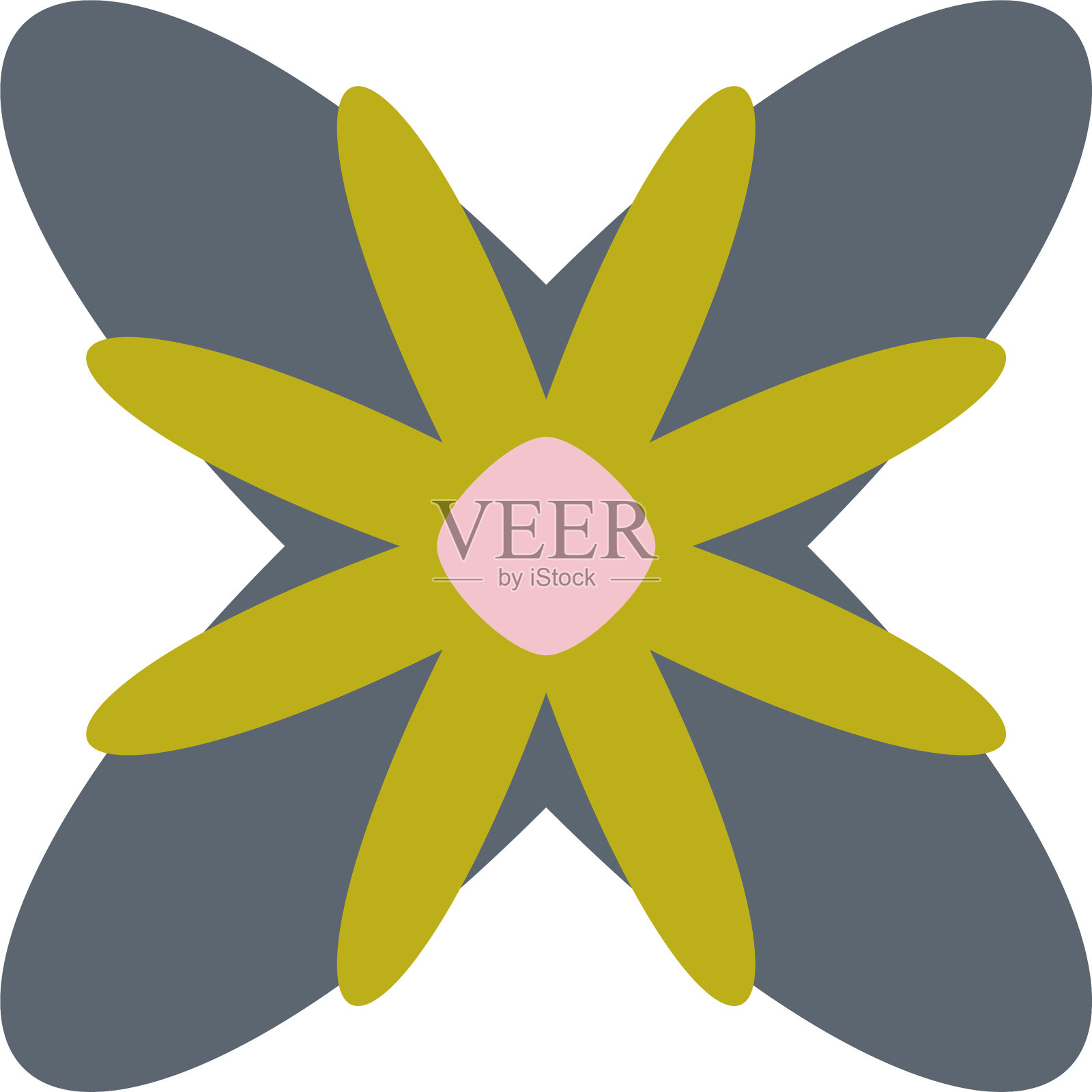 几何曼陀罗装饰装饰符号插画图片素材