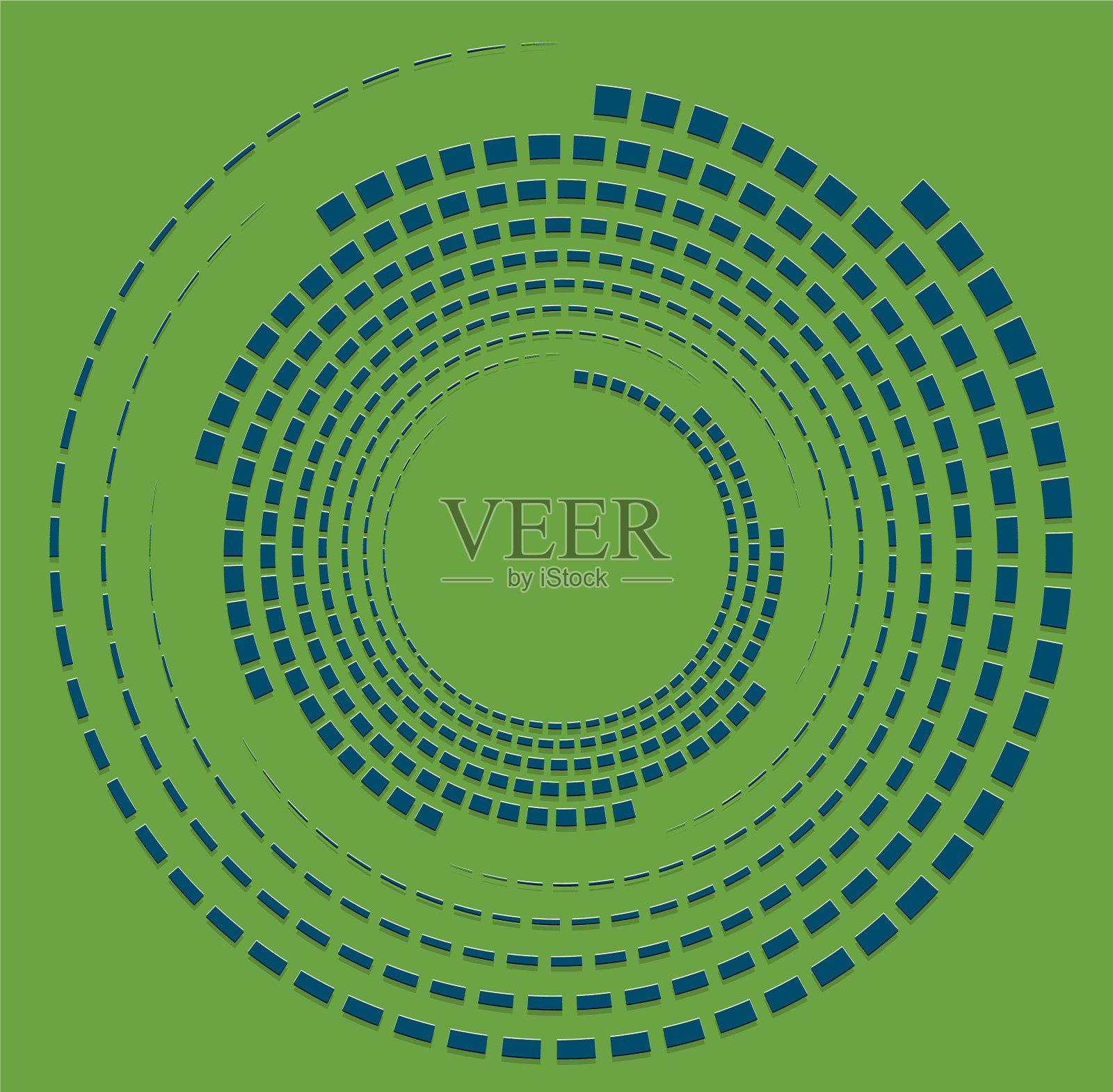 双音卷曲线圈旋转蜗壳形状缠绕插画图片素材