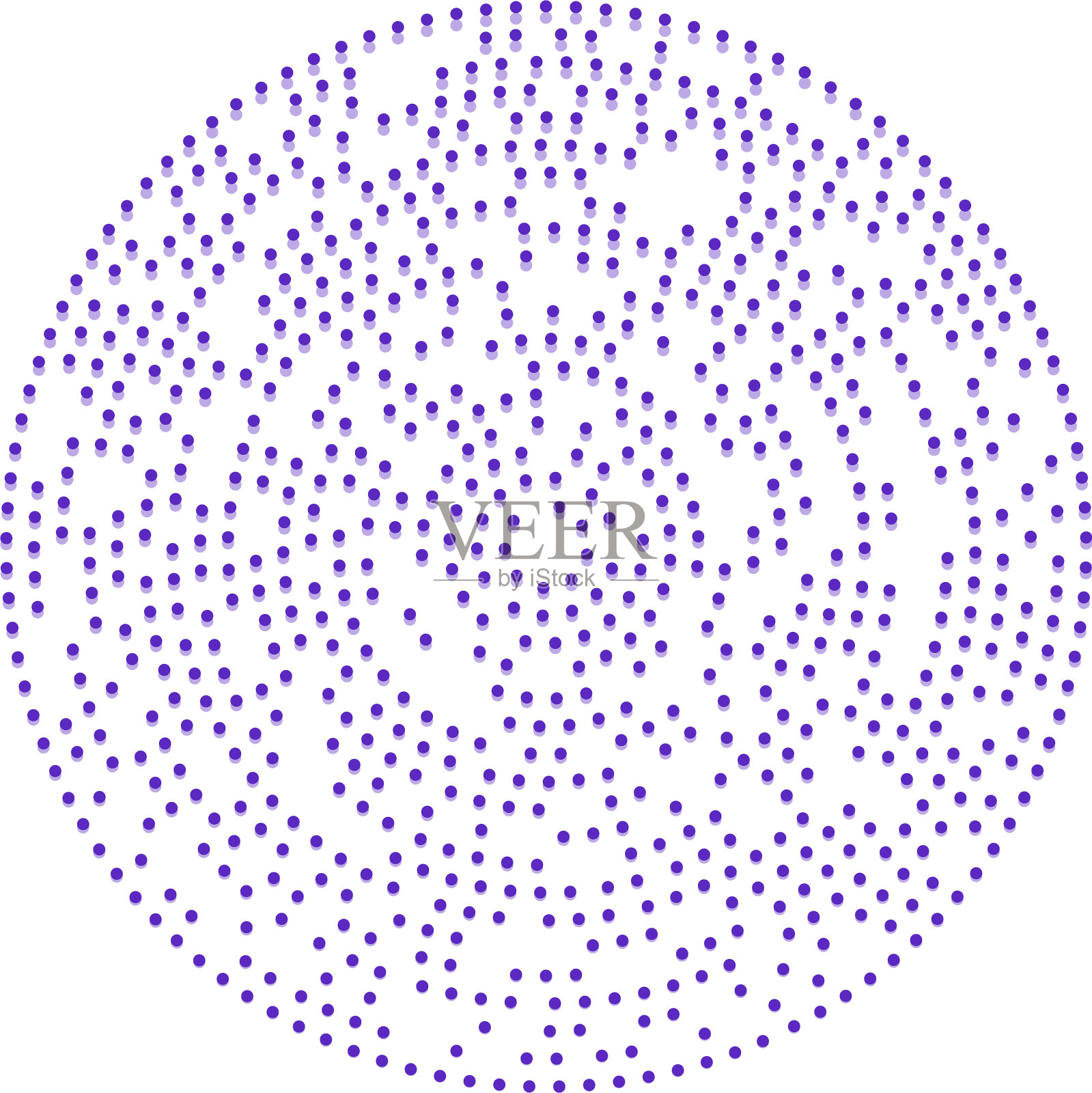 随机点，圆圈，抽象斑点，点插画图片素材