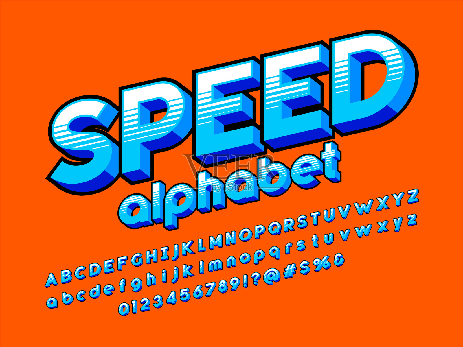 复古字体。设计元素图片