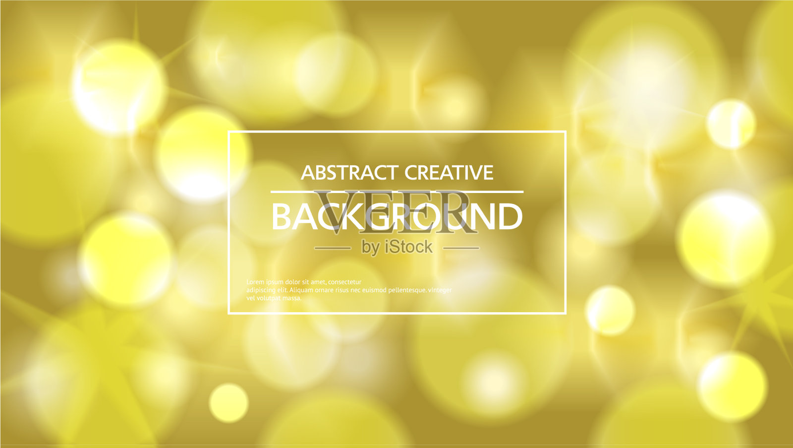 鲜艳夺目的金色背景插画图片素材