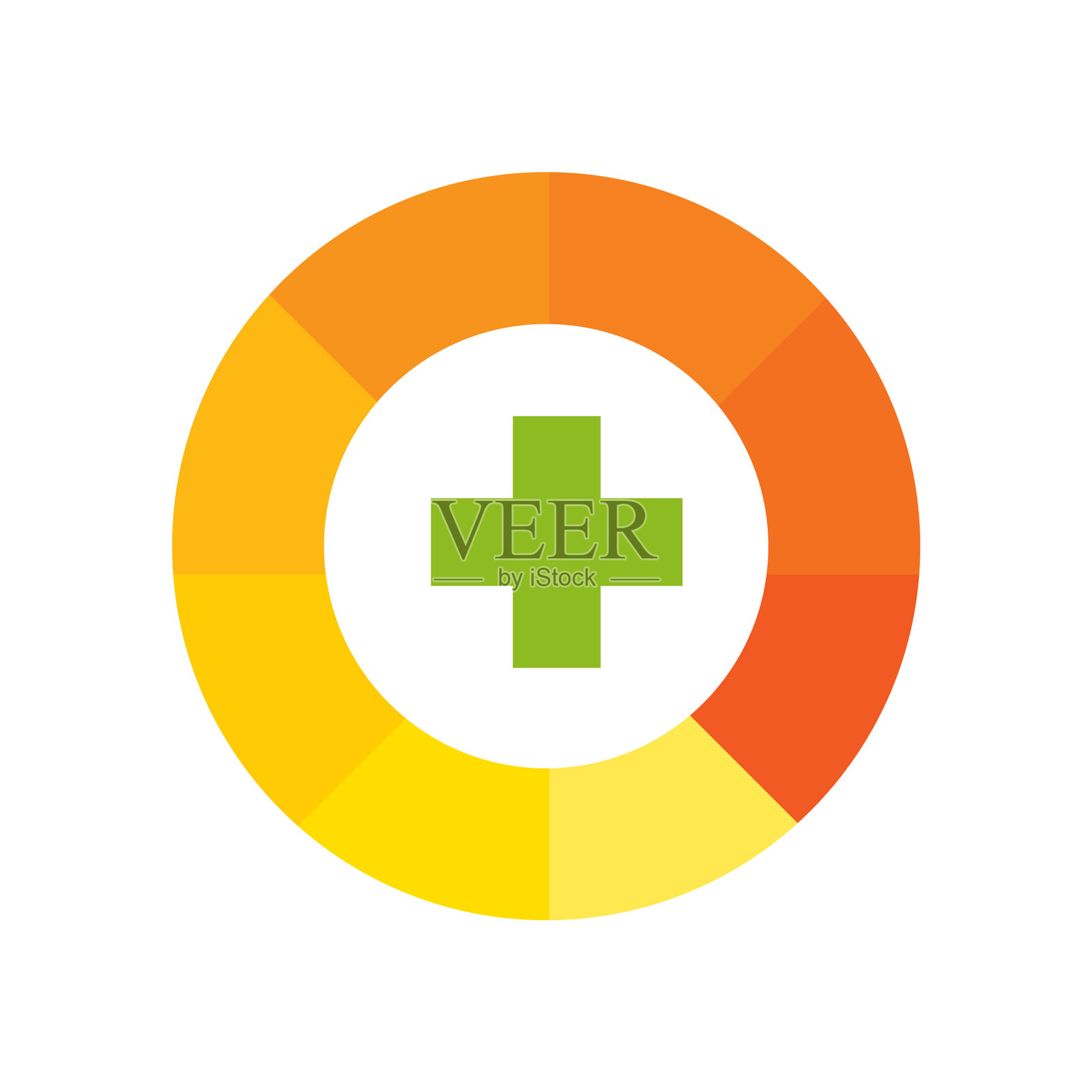 医疗保健标识设计模板图标素材