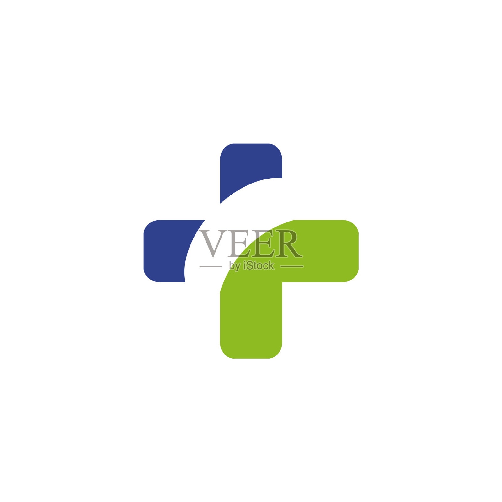 医疗标志设计模板插画图片素材