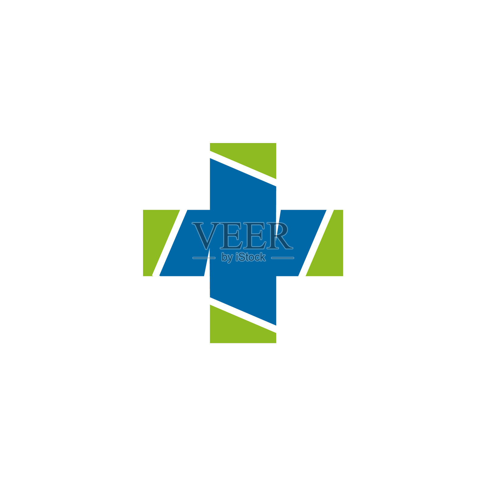 医疗标志设计模板插画图片素材