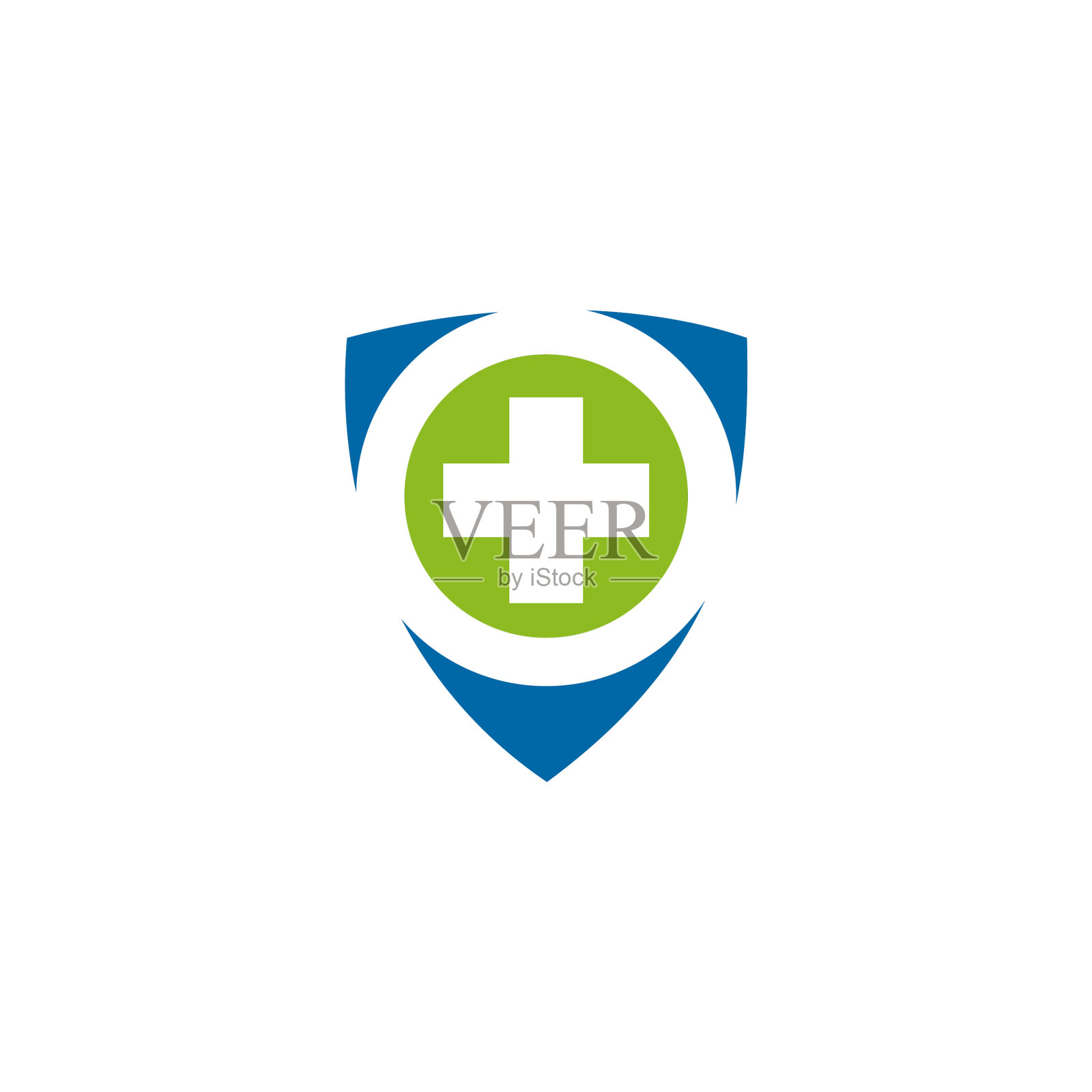 医疗标志设计模板插画图片素材