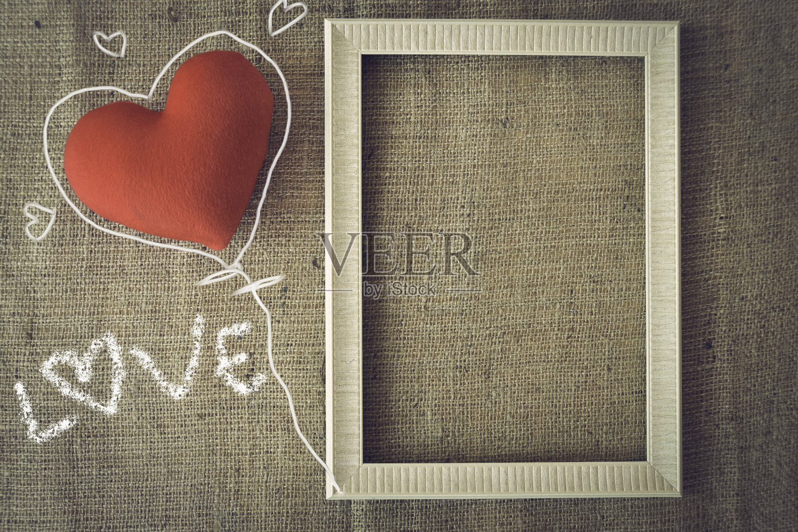 爱与红心照片摄影图片