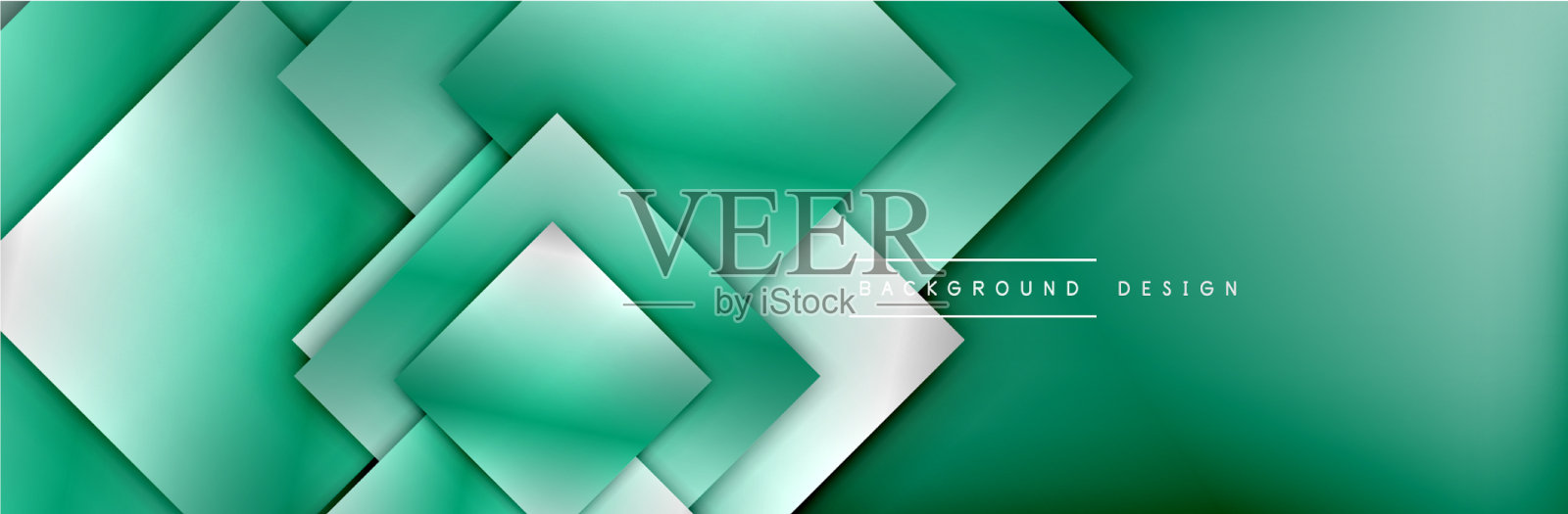 正方形形状构成几何抽象插画图片素材