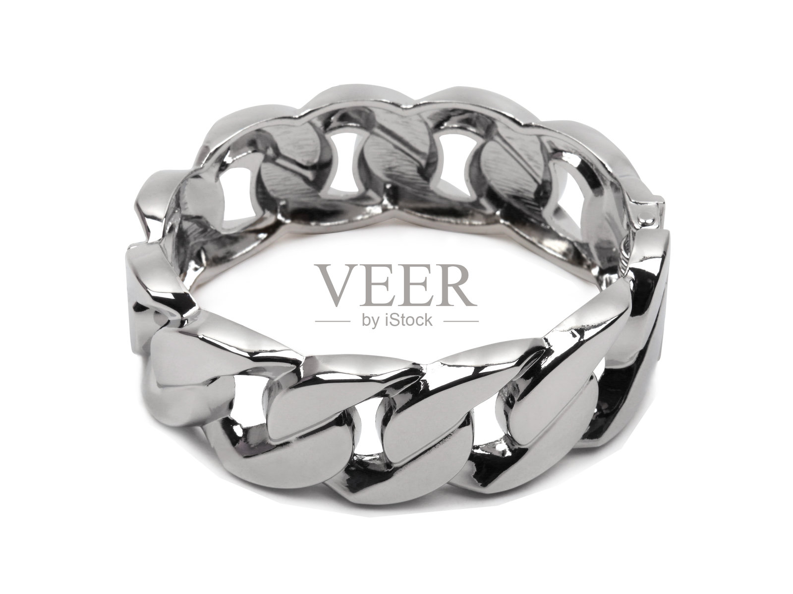 女式钢腕带照片摄影图片