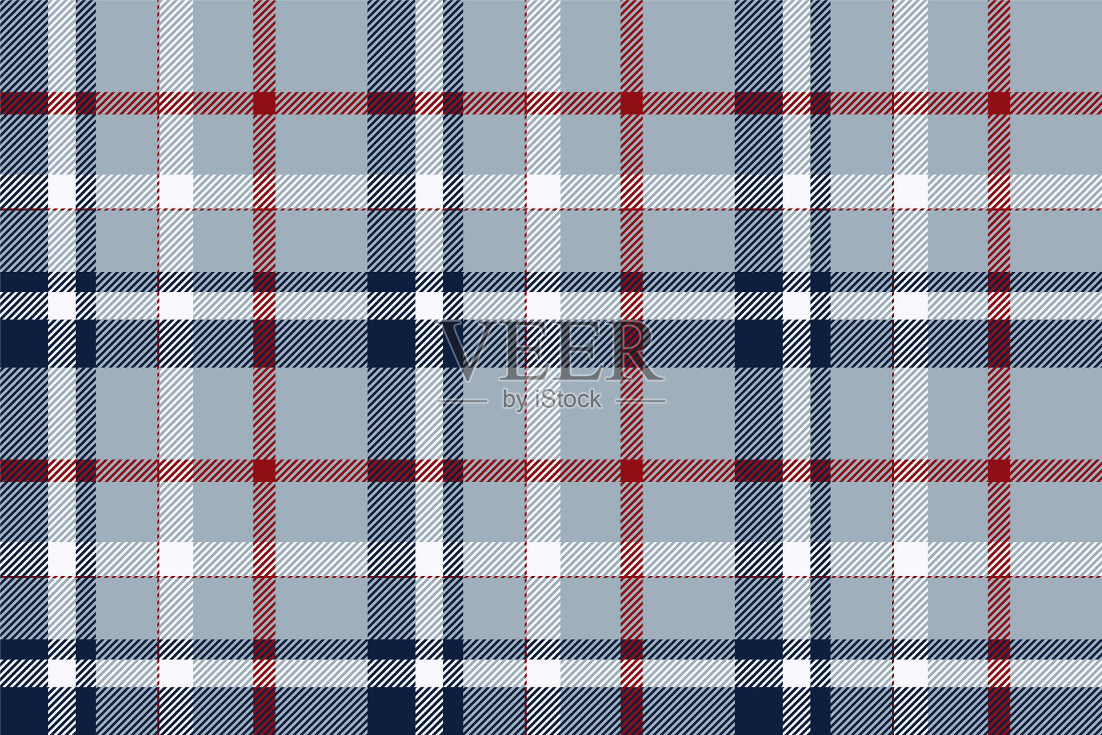 苏格兰格子无缝格子图案复古插画图片素材