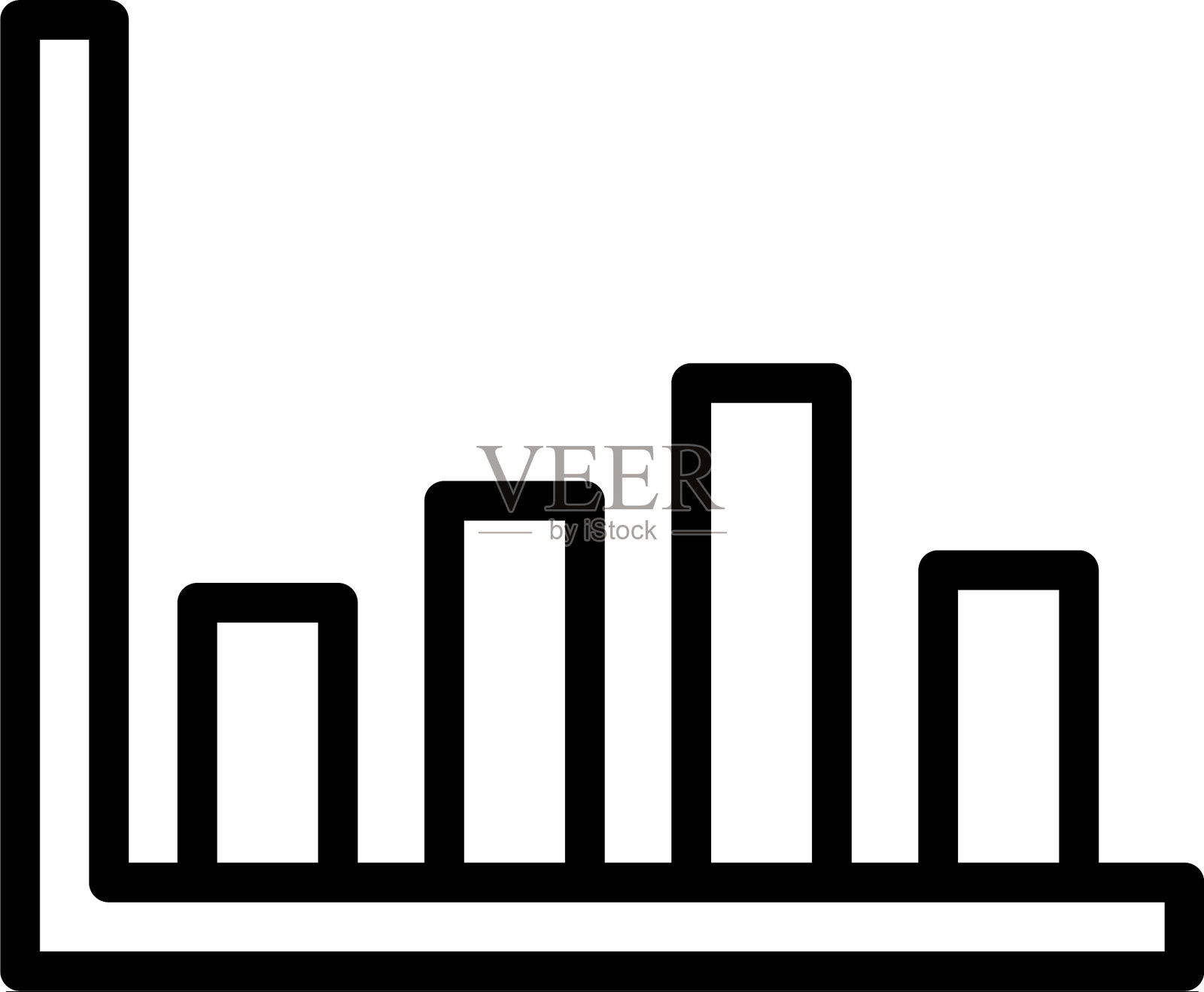 图形栏图标轮廓样式图标素材