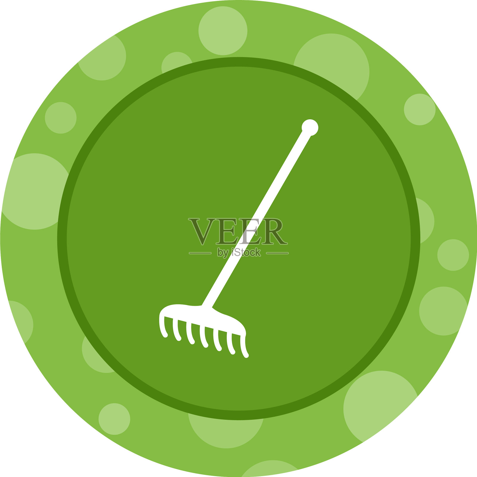 独特的耙字形图标插画图片素材