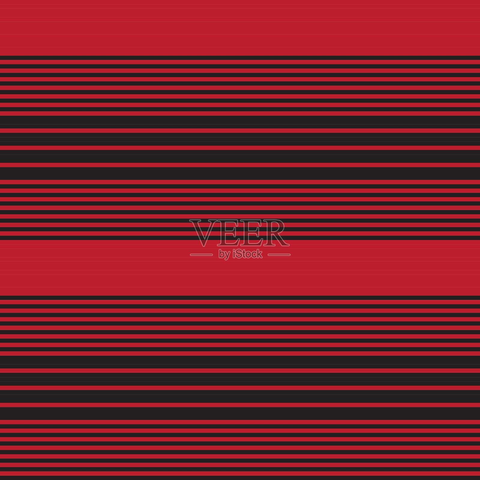 红色条纹无缝图案背景插画图片素材