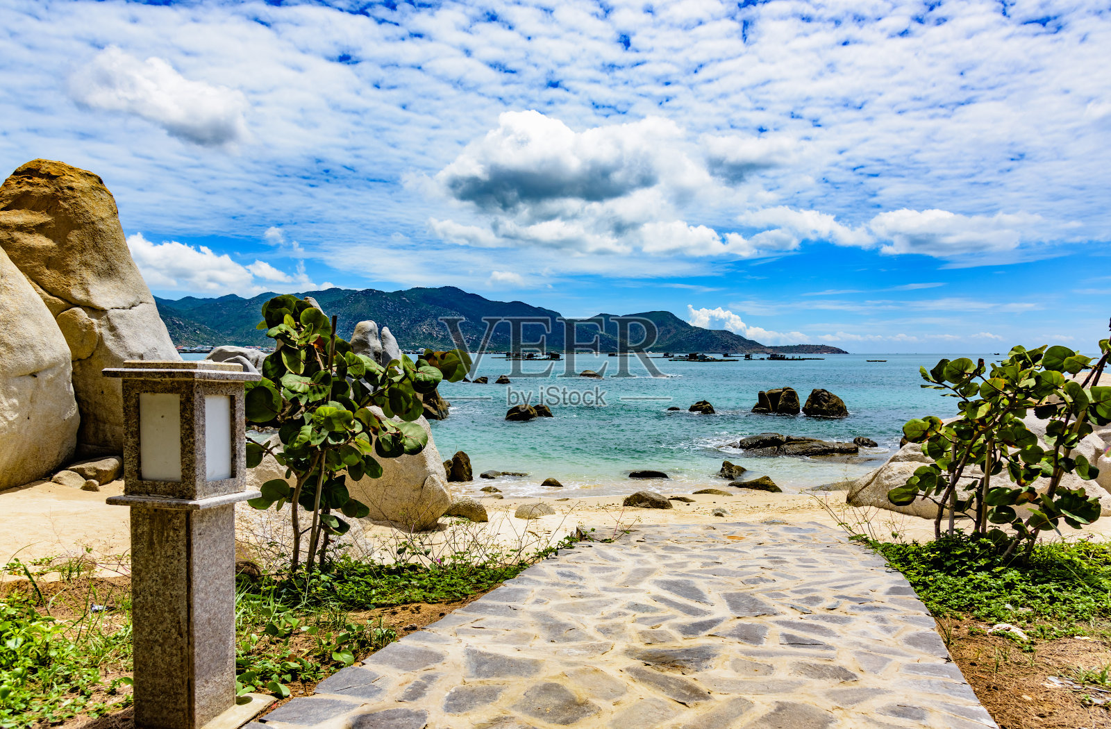 美丽的海岸海景照片摄影图片