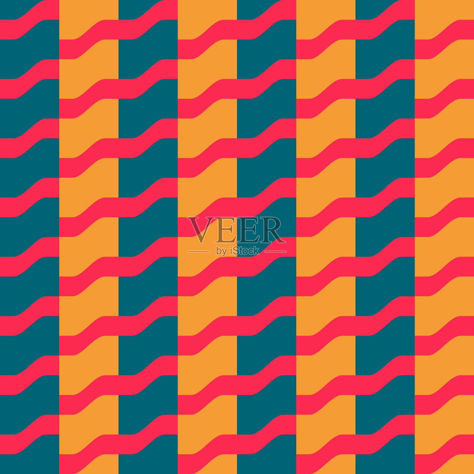 抽象的几何图案。让任何表面都有色彩。插画图片素材