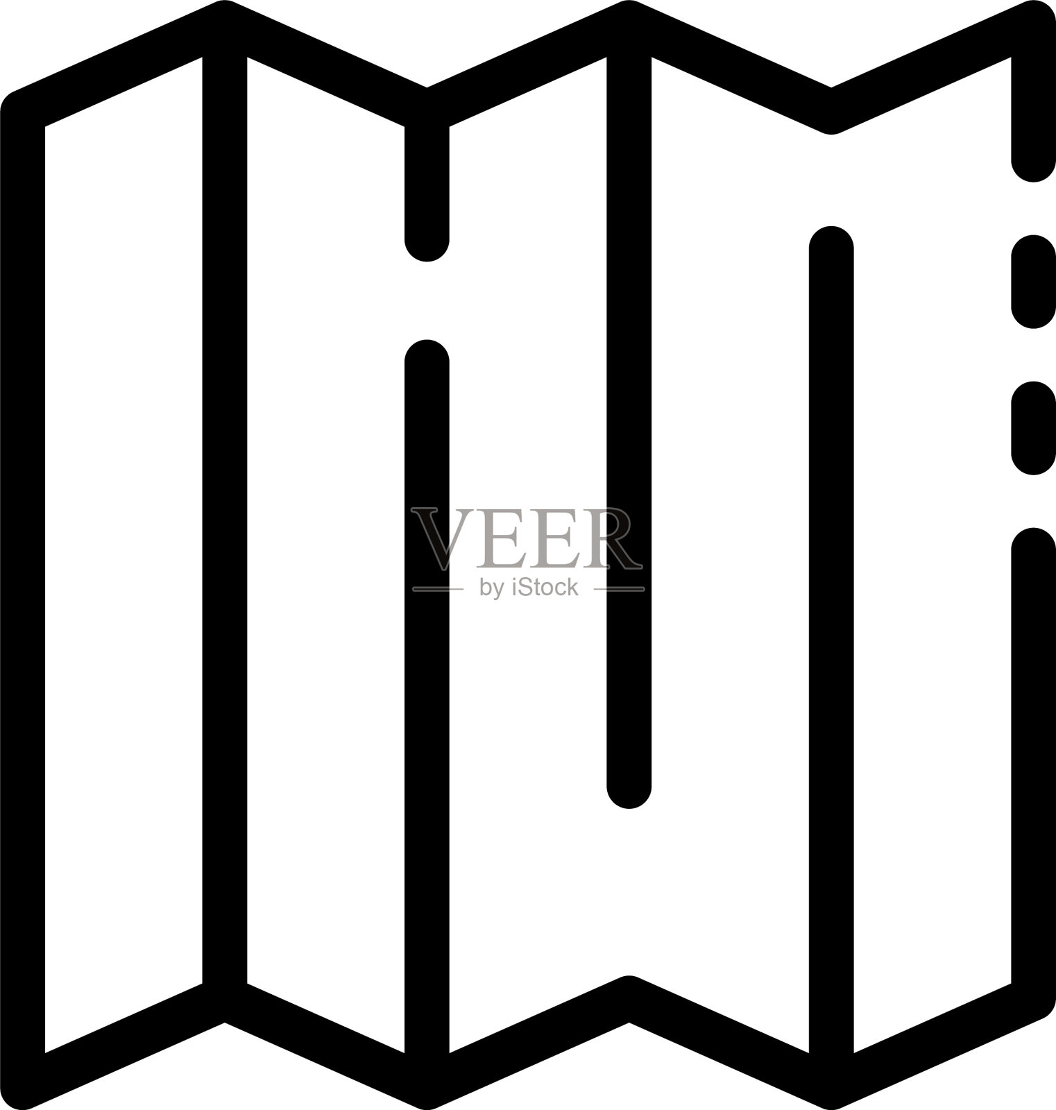 Prflooring图标轮廓样式插画图片素材