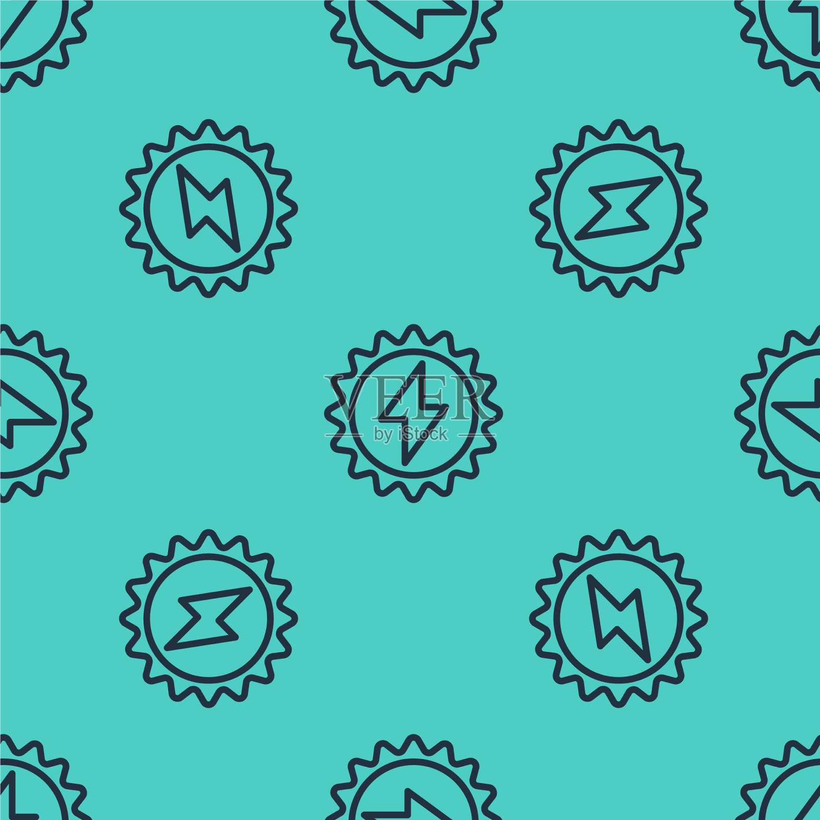 黑线太阳能电池板图标孤立插画图片素材