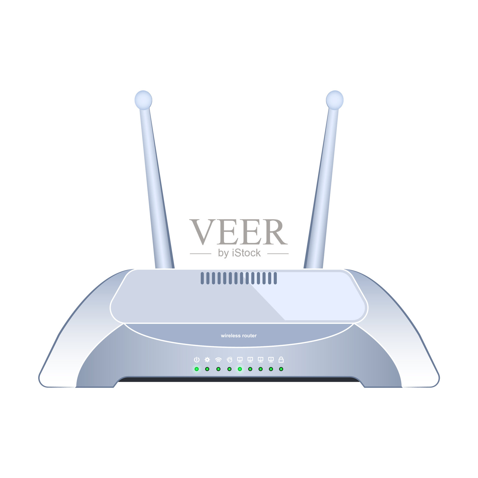 路由器图标现实图标隔离插画图片素材