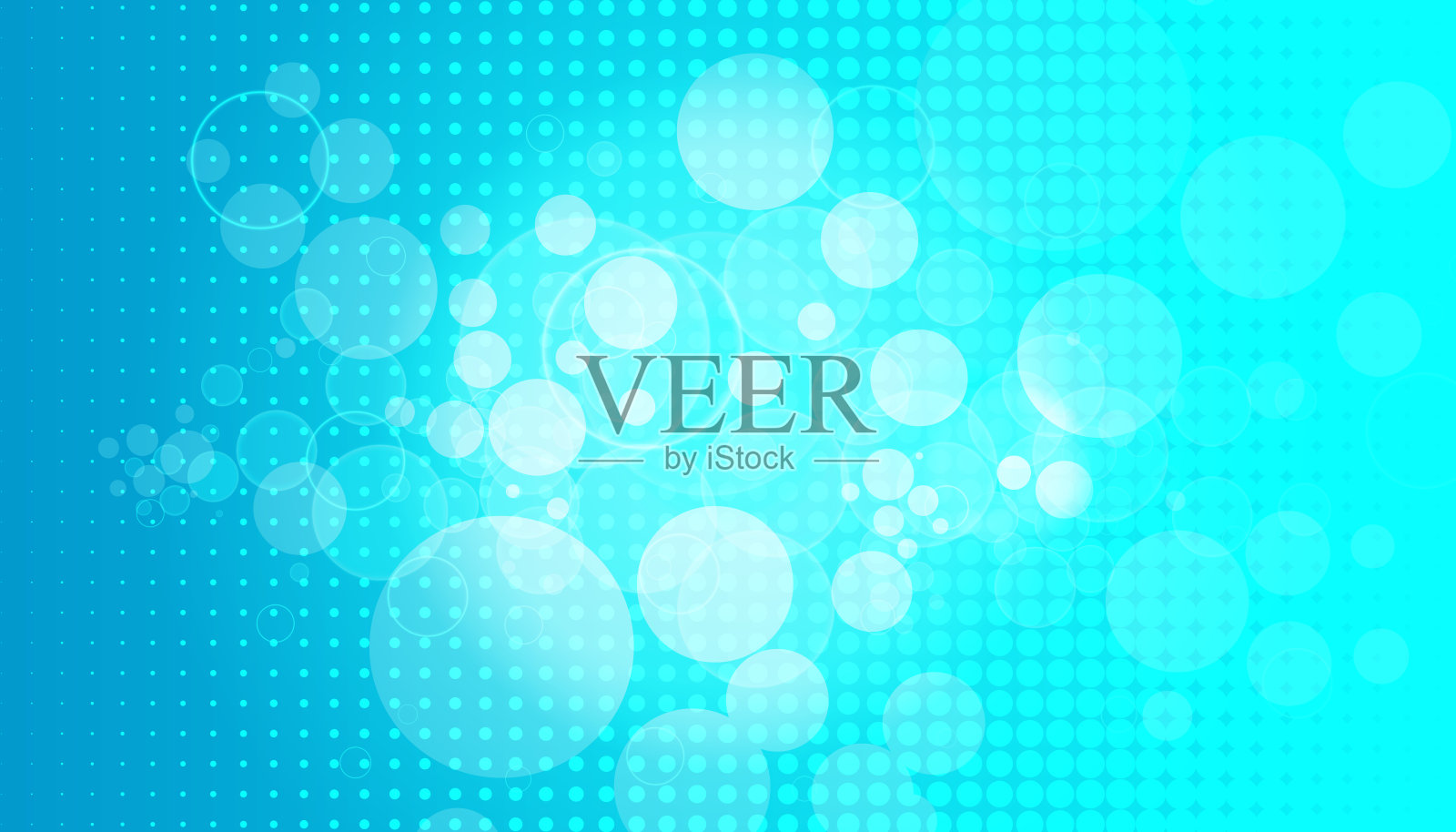 波普艺术背景。复古的点缀背景。矢量插图。半色调蓝色波普艺术插画图片素材