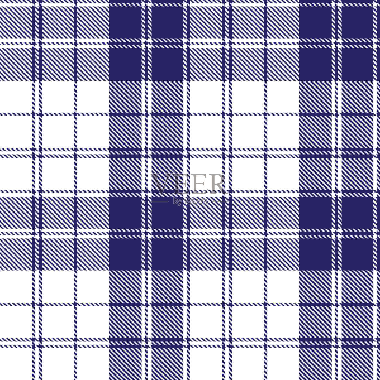 经典的格子花呢无缝图案插画图片素材