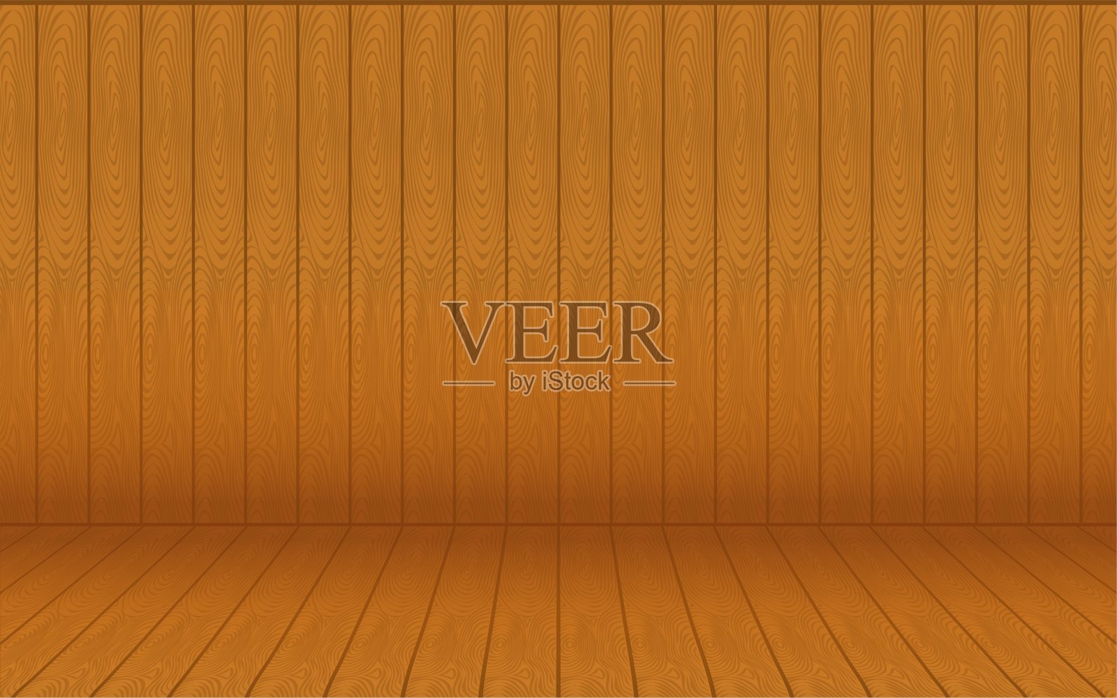 棕色木地板房间纹理背景插画图片素材