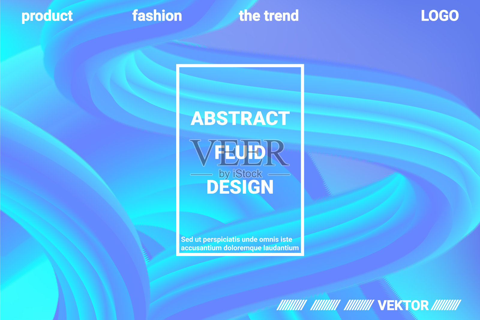 抽象液体流体颜色形状插画图片素材