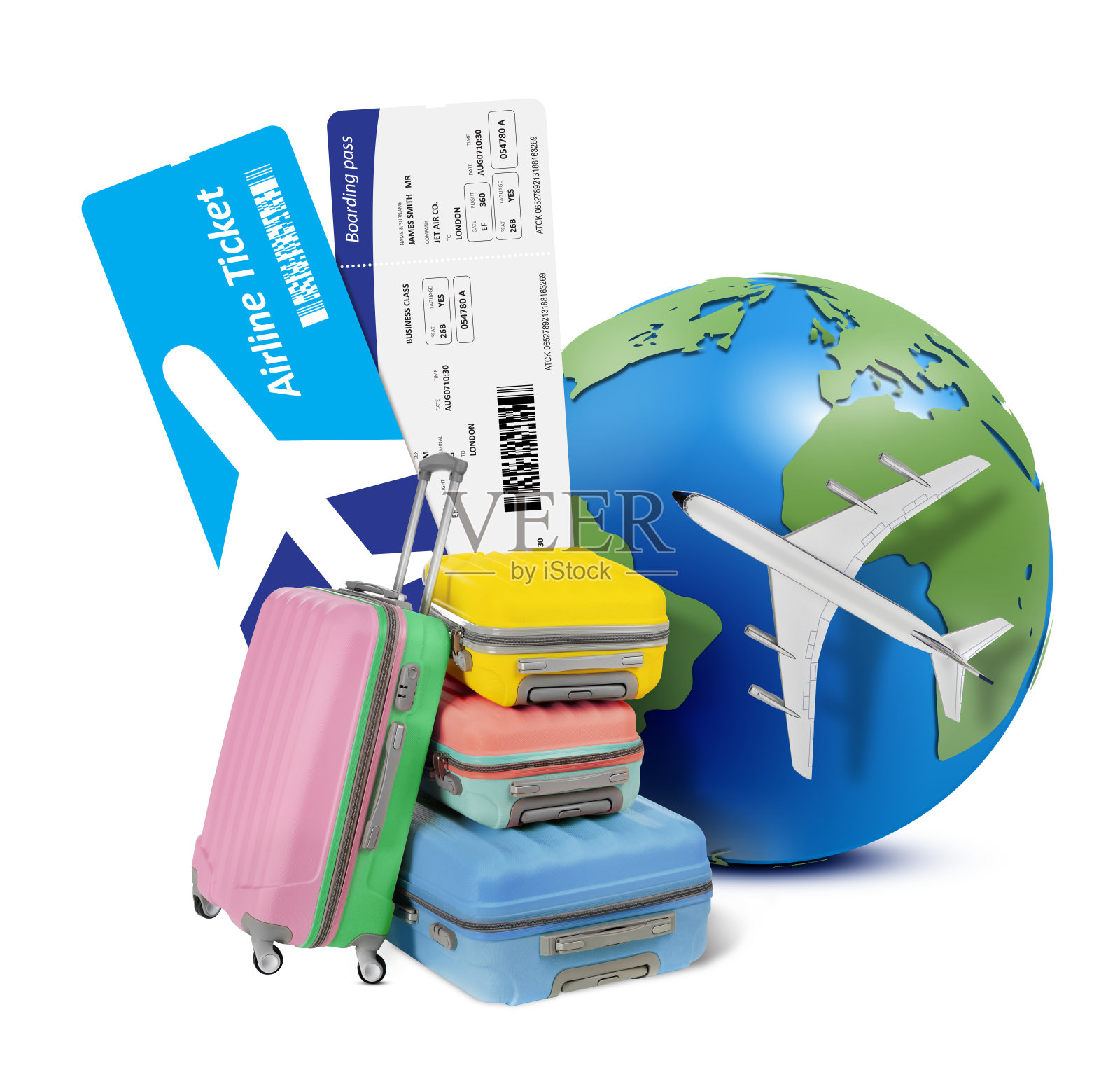 环球旅行照片摄影图片