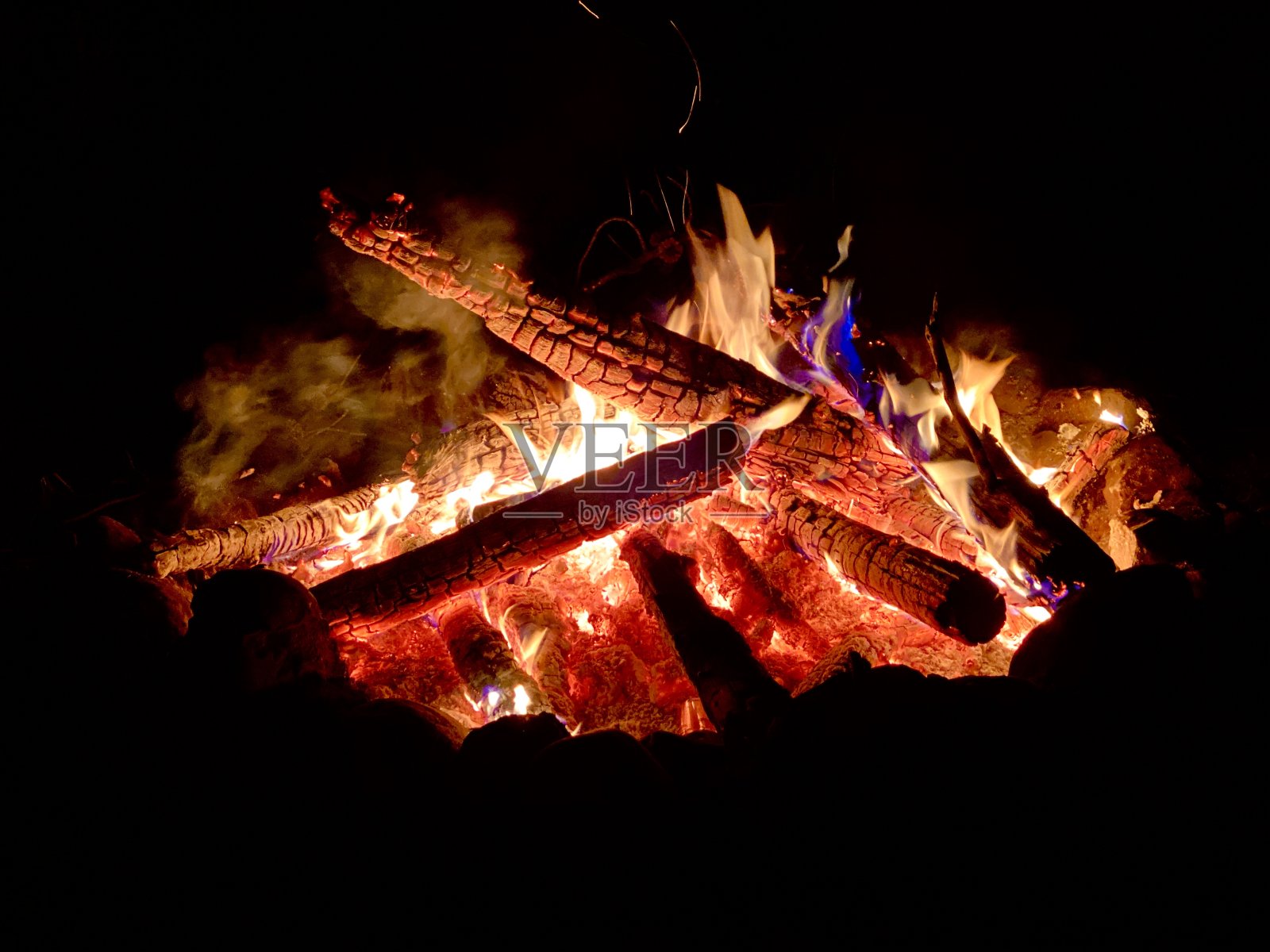 篝火照片摄影图片