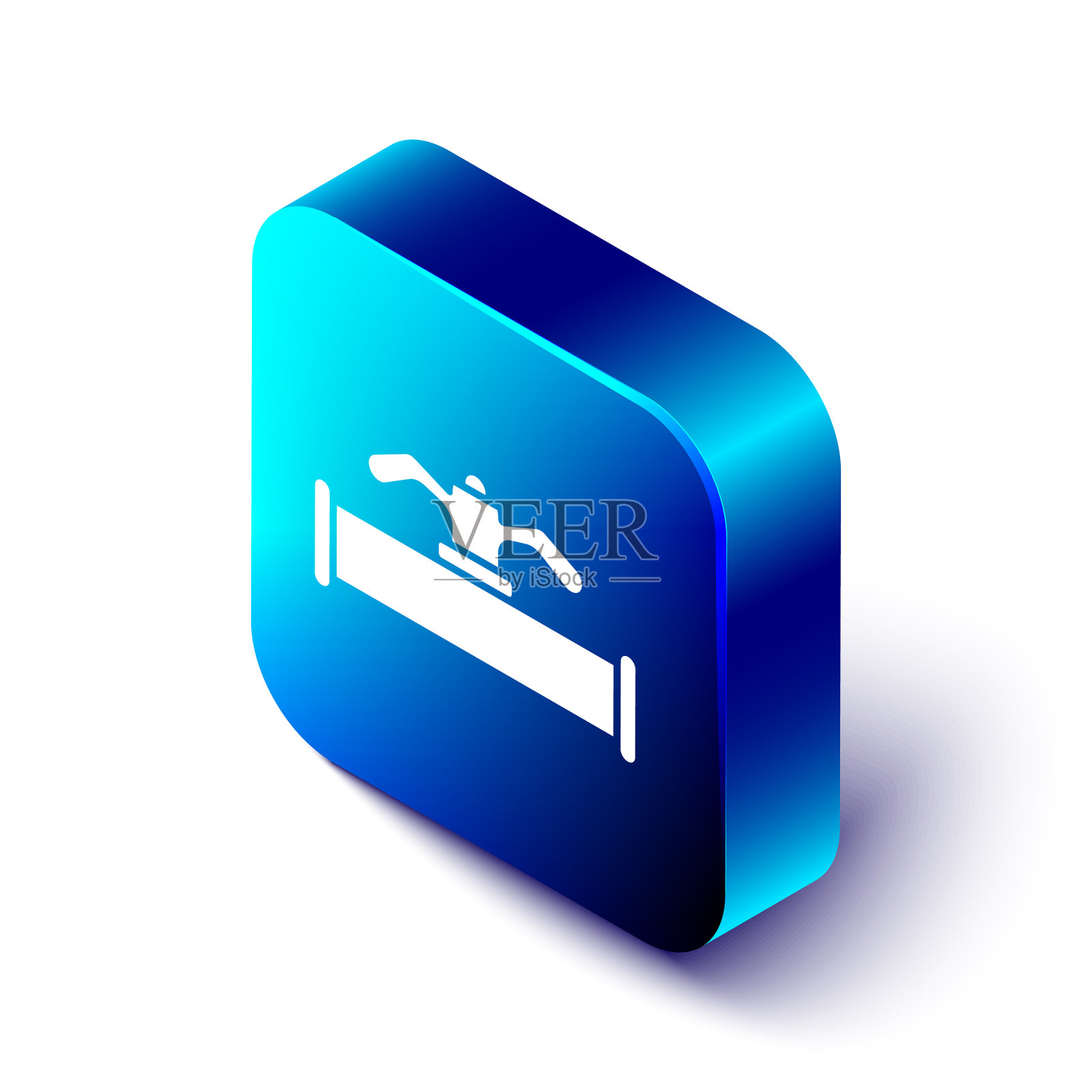 等距工业金属管道和阀门图标图标素材