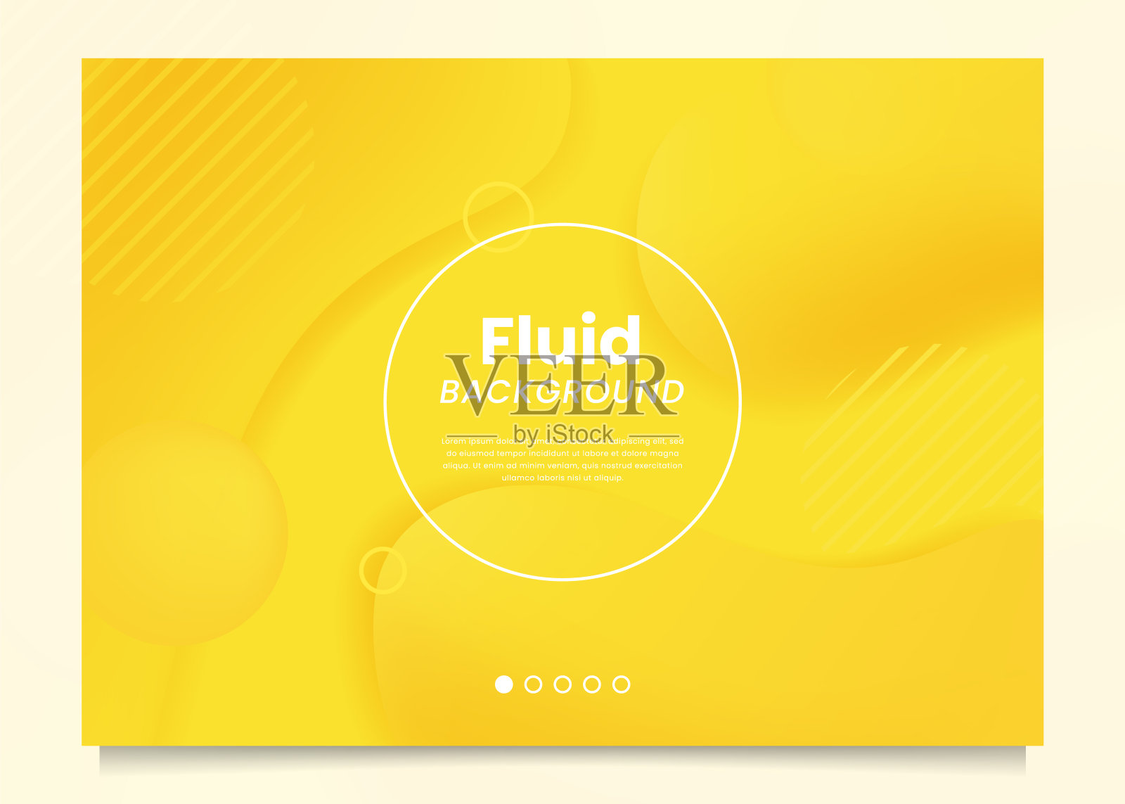 彩色几何背景。流体形状组成插画图片素材