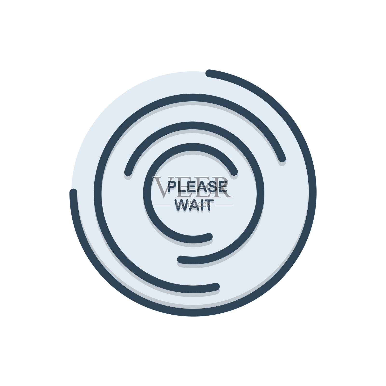 等待弹出插画图片素材